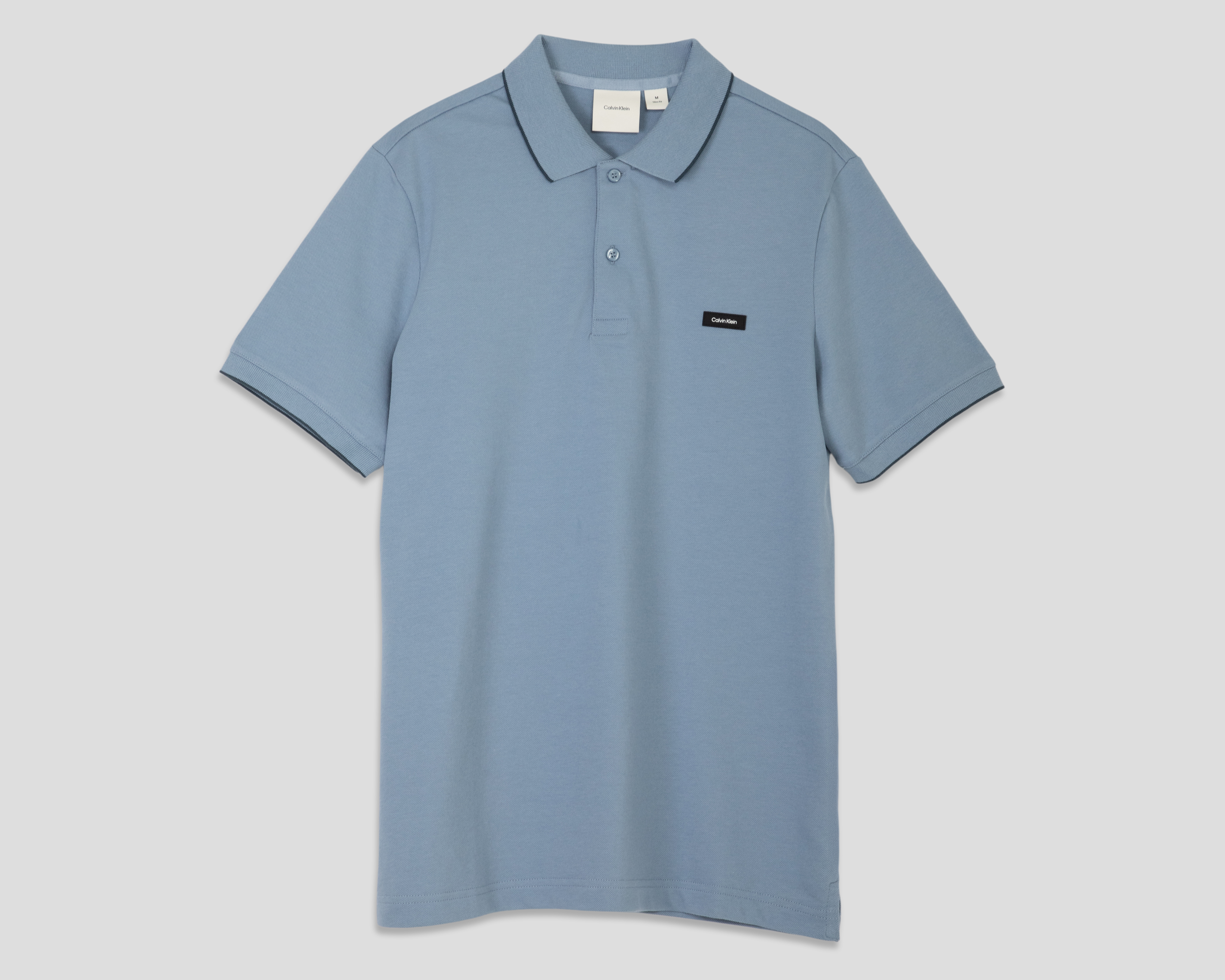 Foto 1 | Foto 1 | Playera Polo Calvin Klein Azul para Hombre