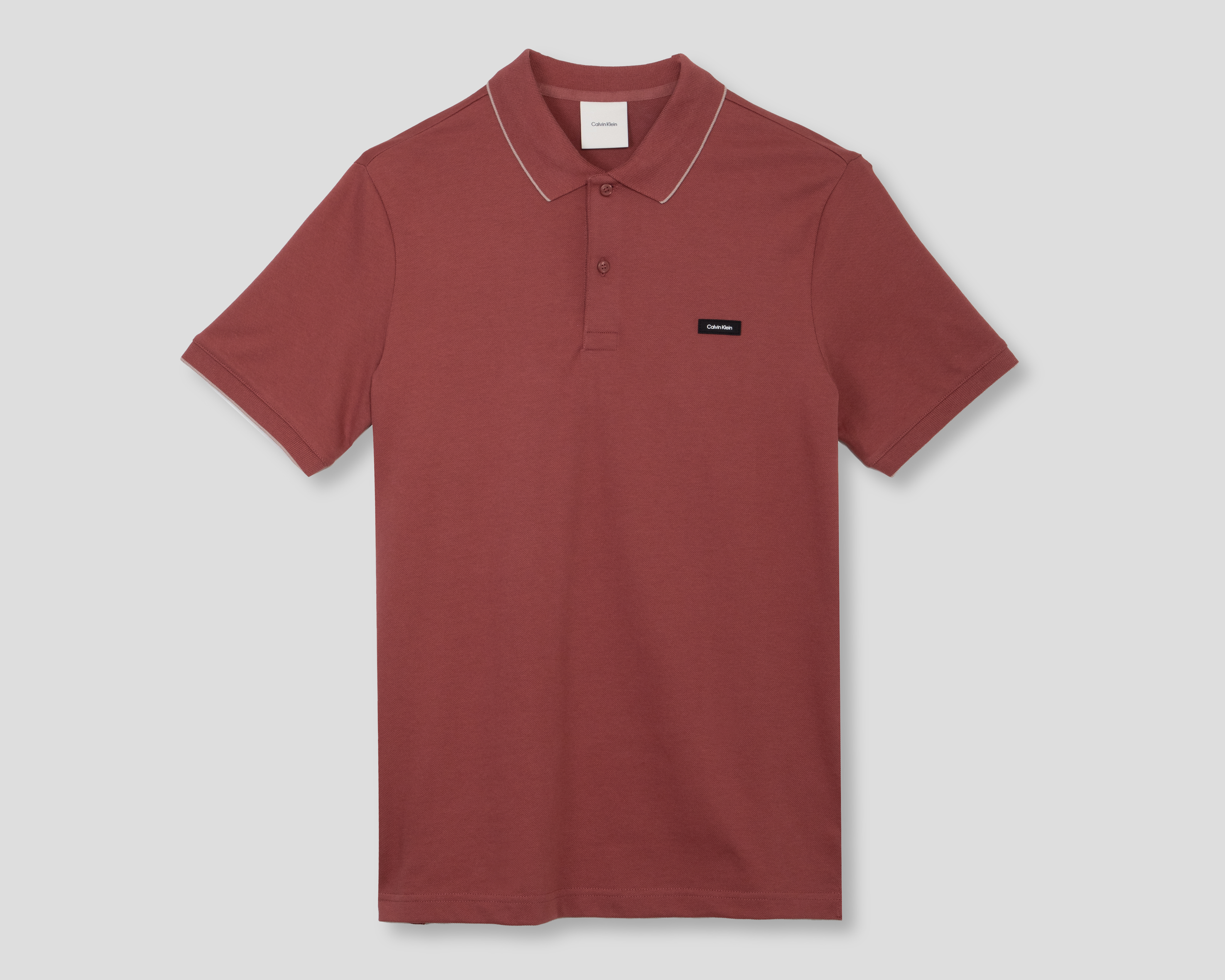 Playera Polo Calvin Klein Verde para Hombre