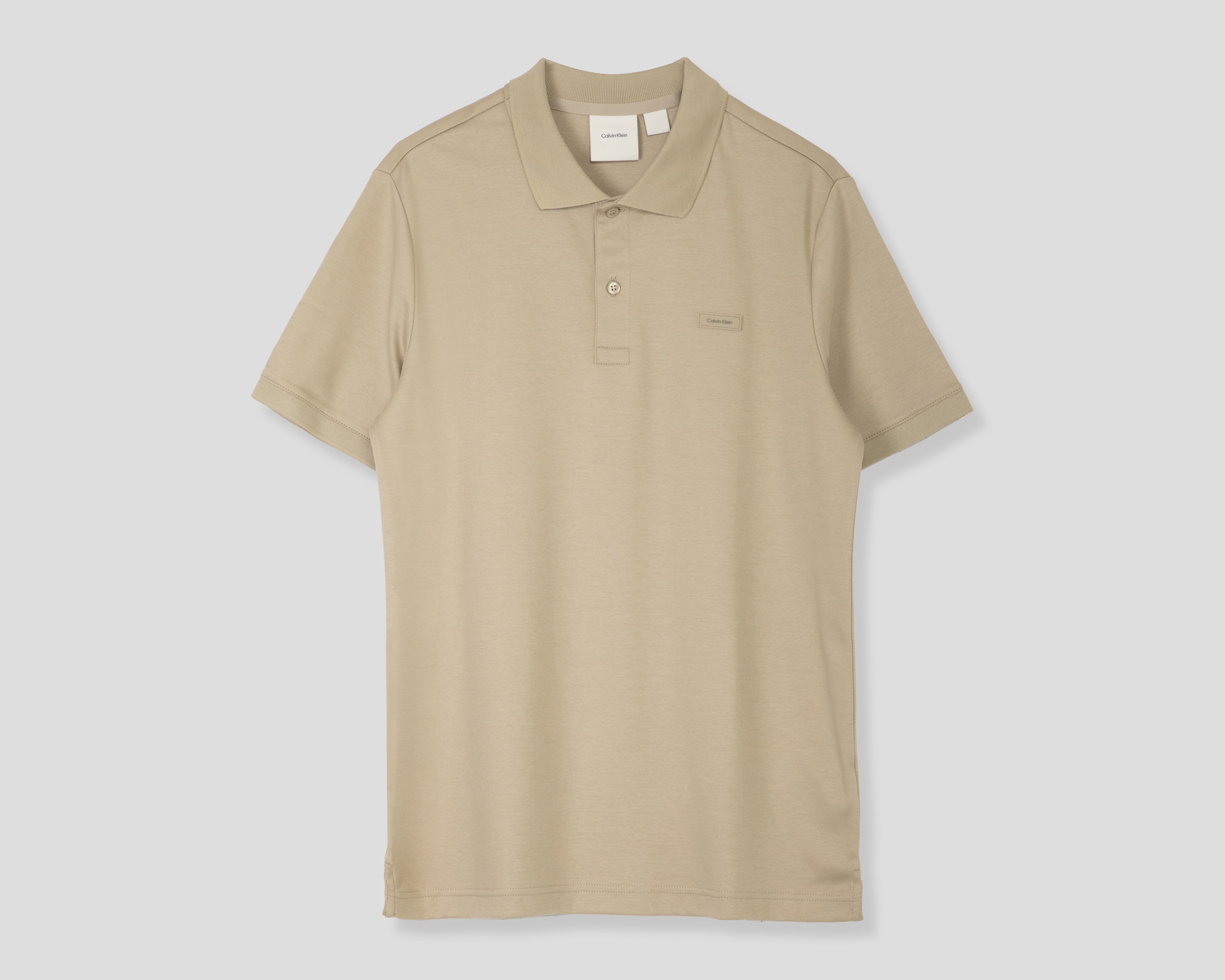 Foto 1 | Foto 1 | Playera Polo Calvin Klein Beige para Hombre