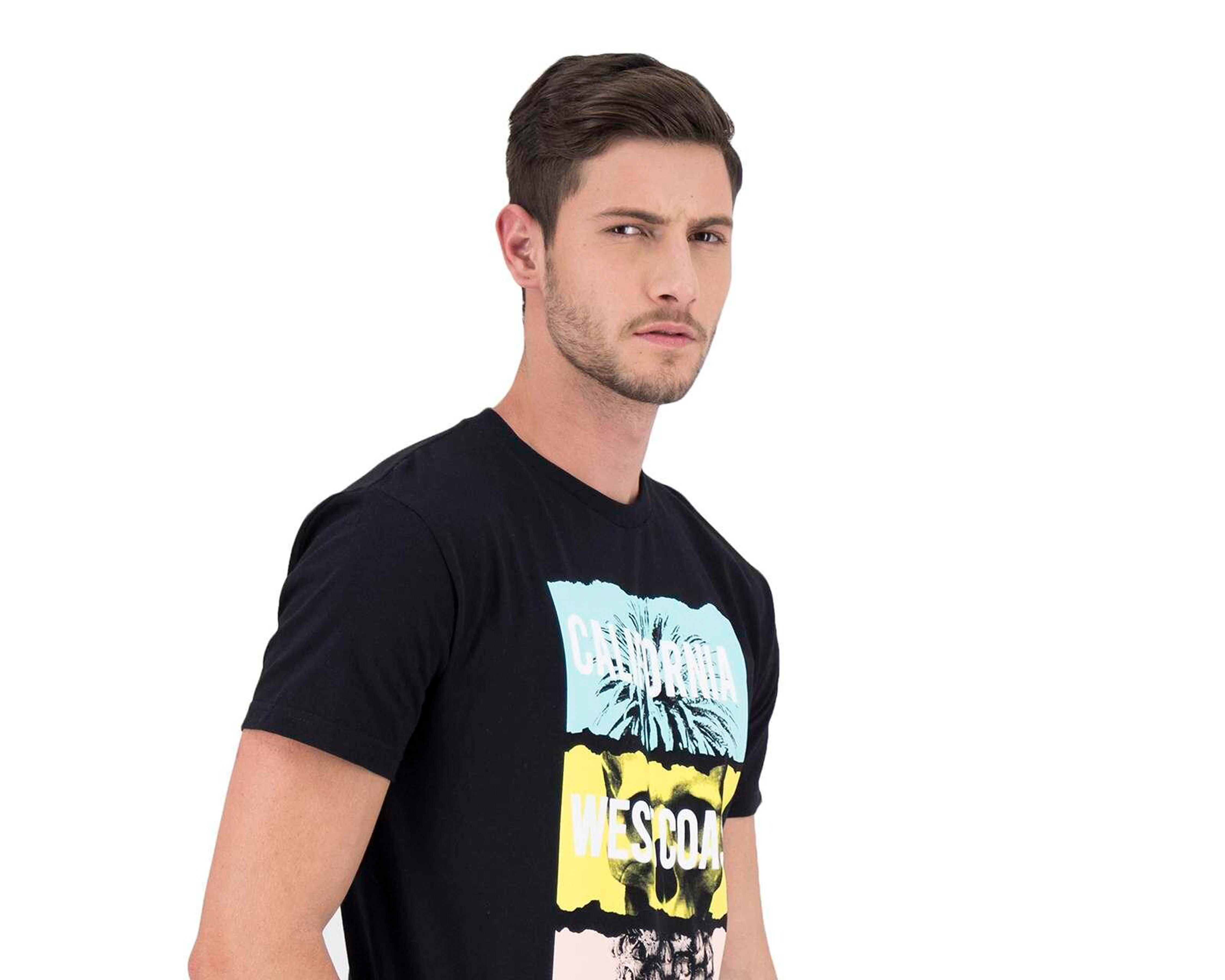 Foto 5 pulgar | Foto 4 | Playera Neo*City Cuello Redondo