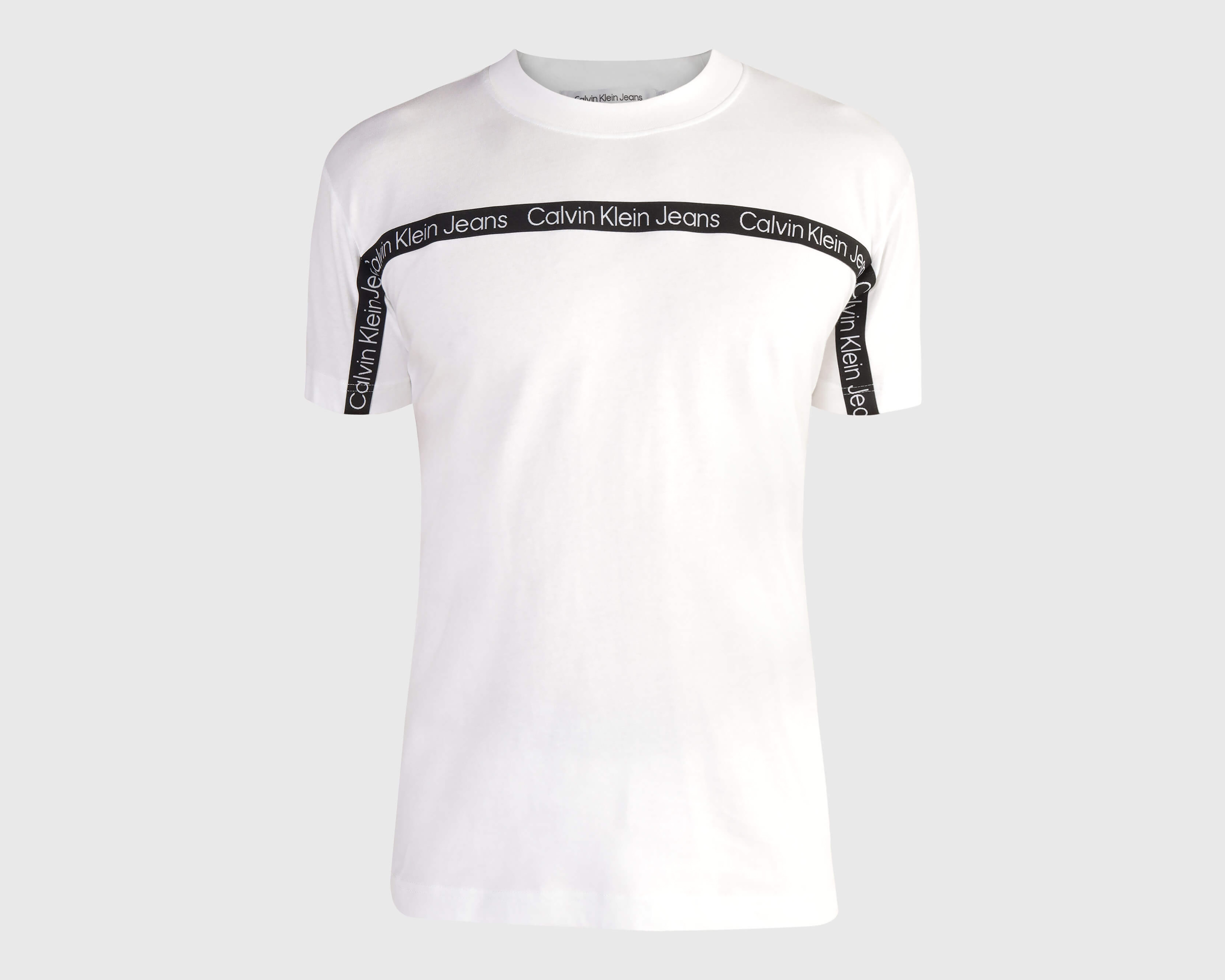 Foto 5 | Foto 5 | Playera de Cuello Redondo Blanca Calvin Klein para Hombre
