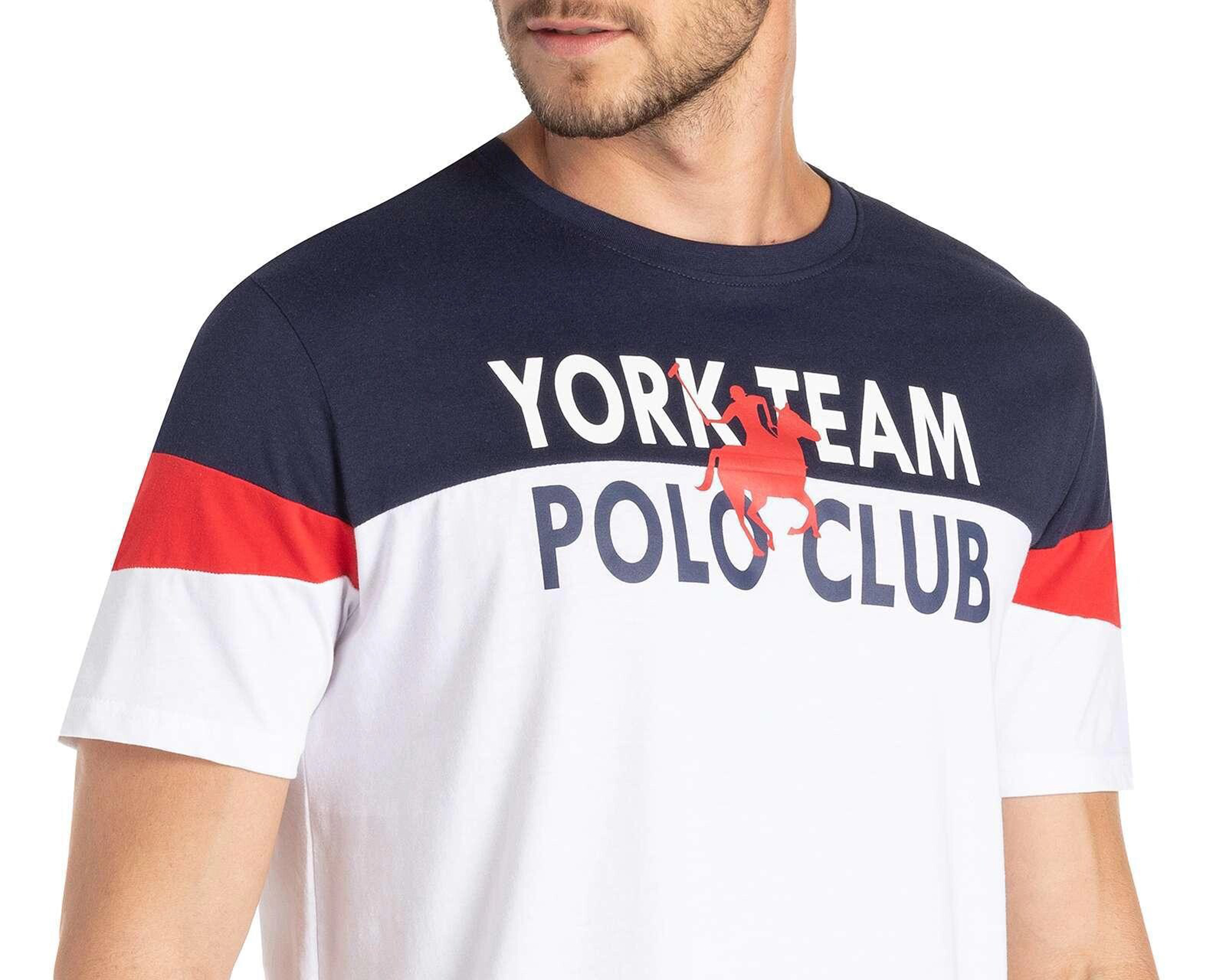 Foto 3 | Foto 3 | Playera York Team Polo Club Cuello Redondo