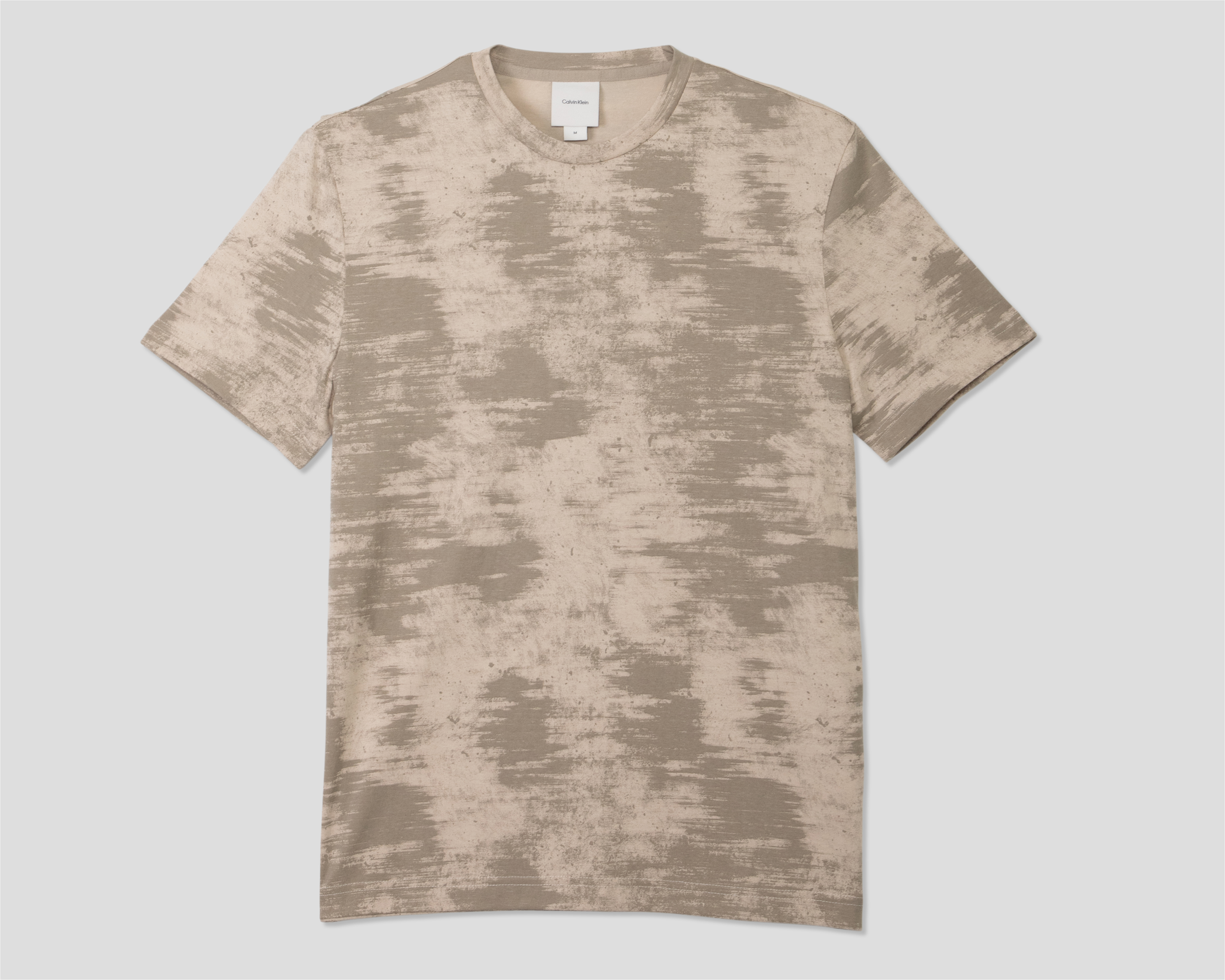 Foto 1 | Foto 1 | Playera de Cuello Redondo Beige Calvin Klein para Hombre