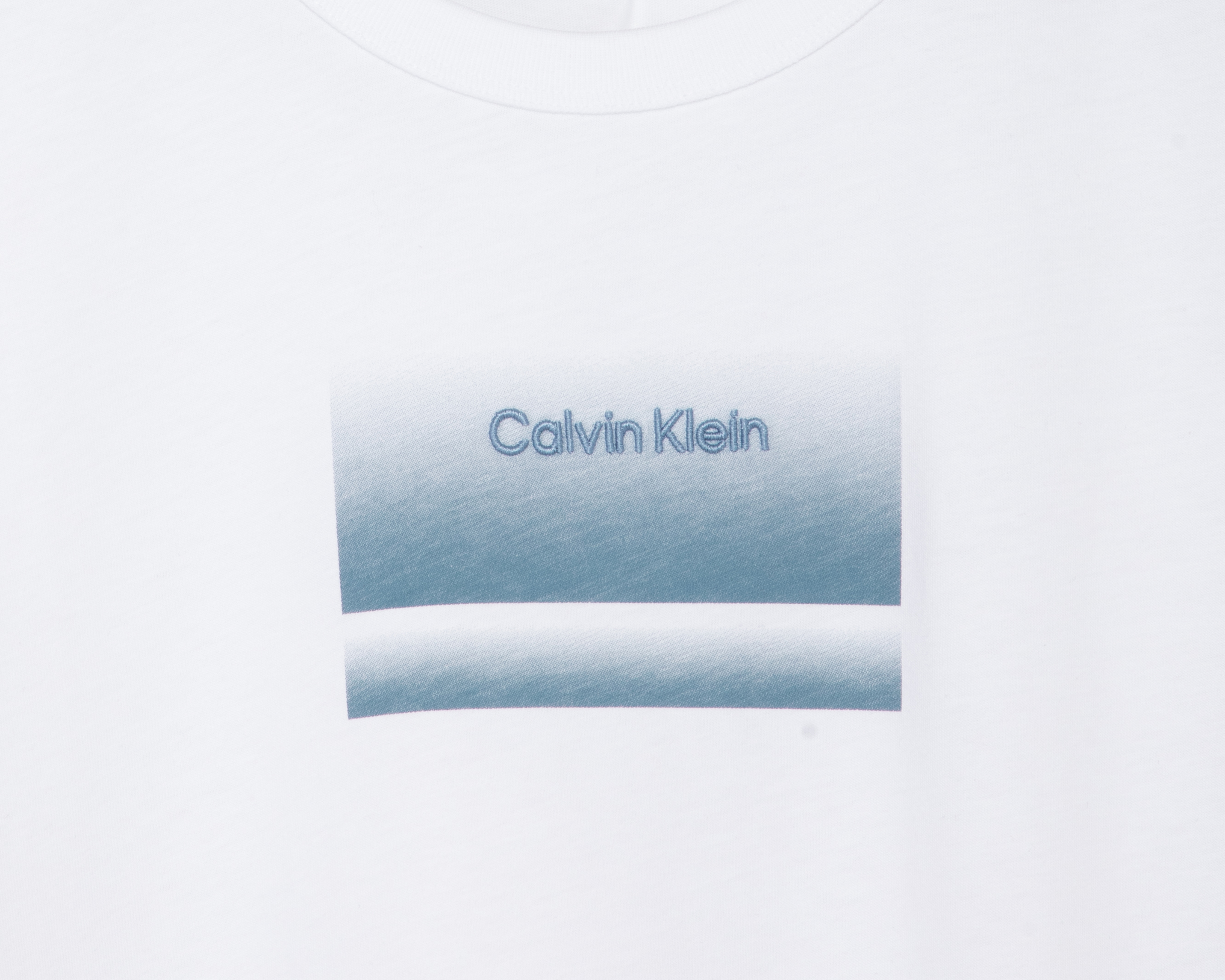 Foto 3 | Foto 3 | Playera de Cuello Redondo Blanca Calvin Klein para Hombre