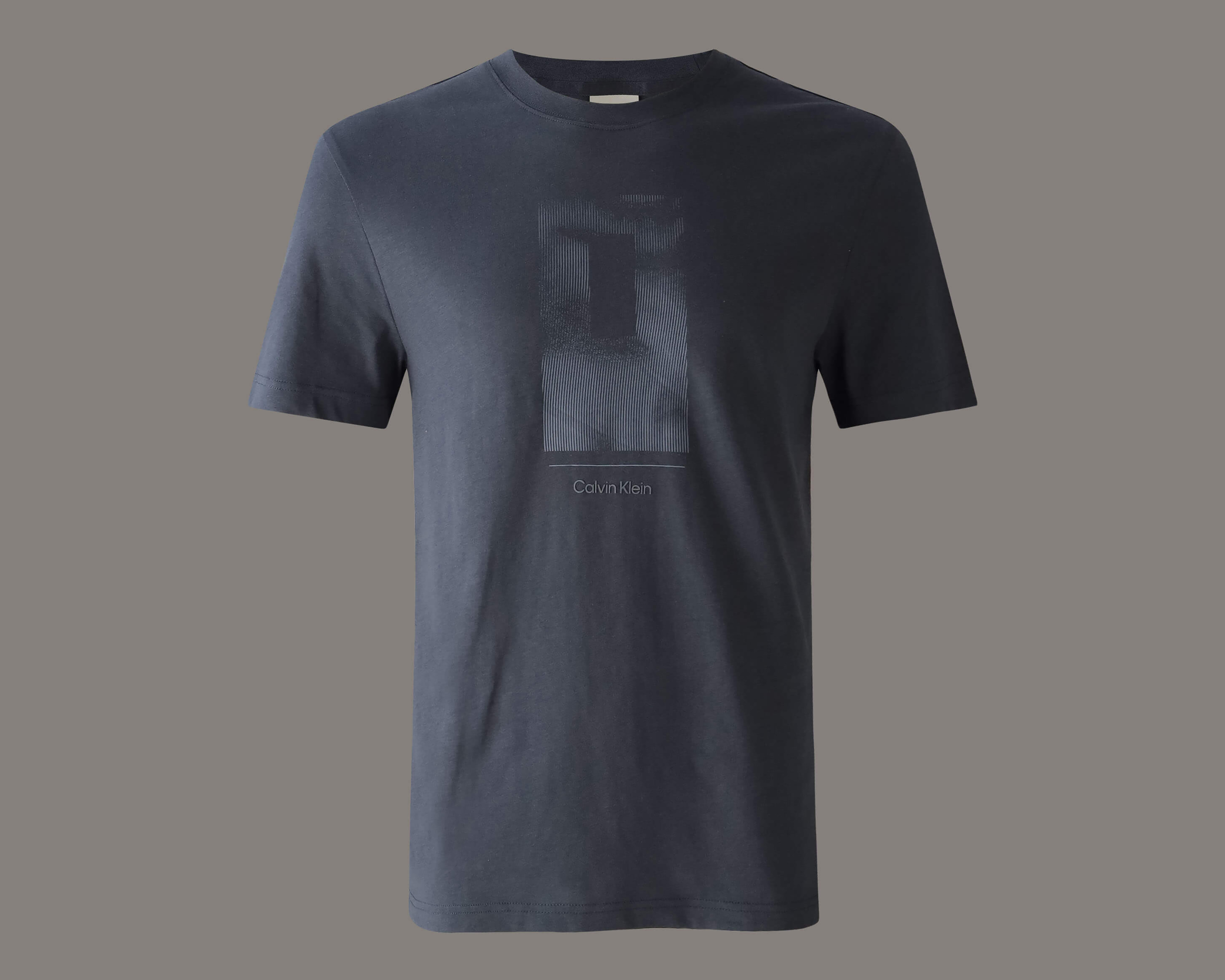 Foto 5 | Foto 5 | Playera de Cuello Redondo Azul Marino Calvin Klein para Hombre