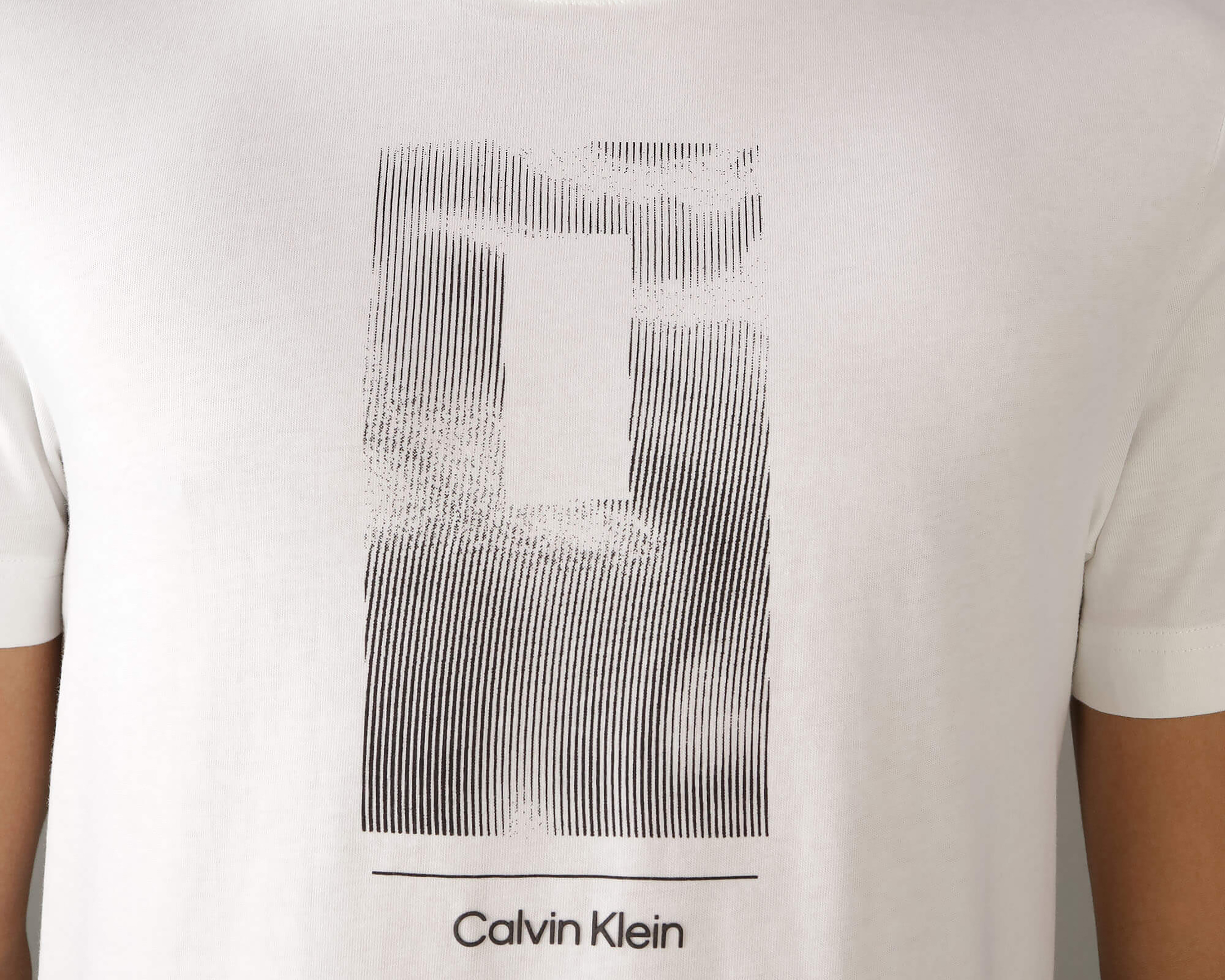 Foto 5 pulgar | Foto 4 | Playera de Cuello Redondo Blanca Calvin Klein para Hombre