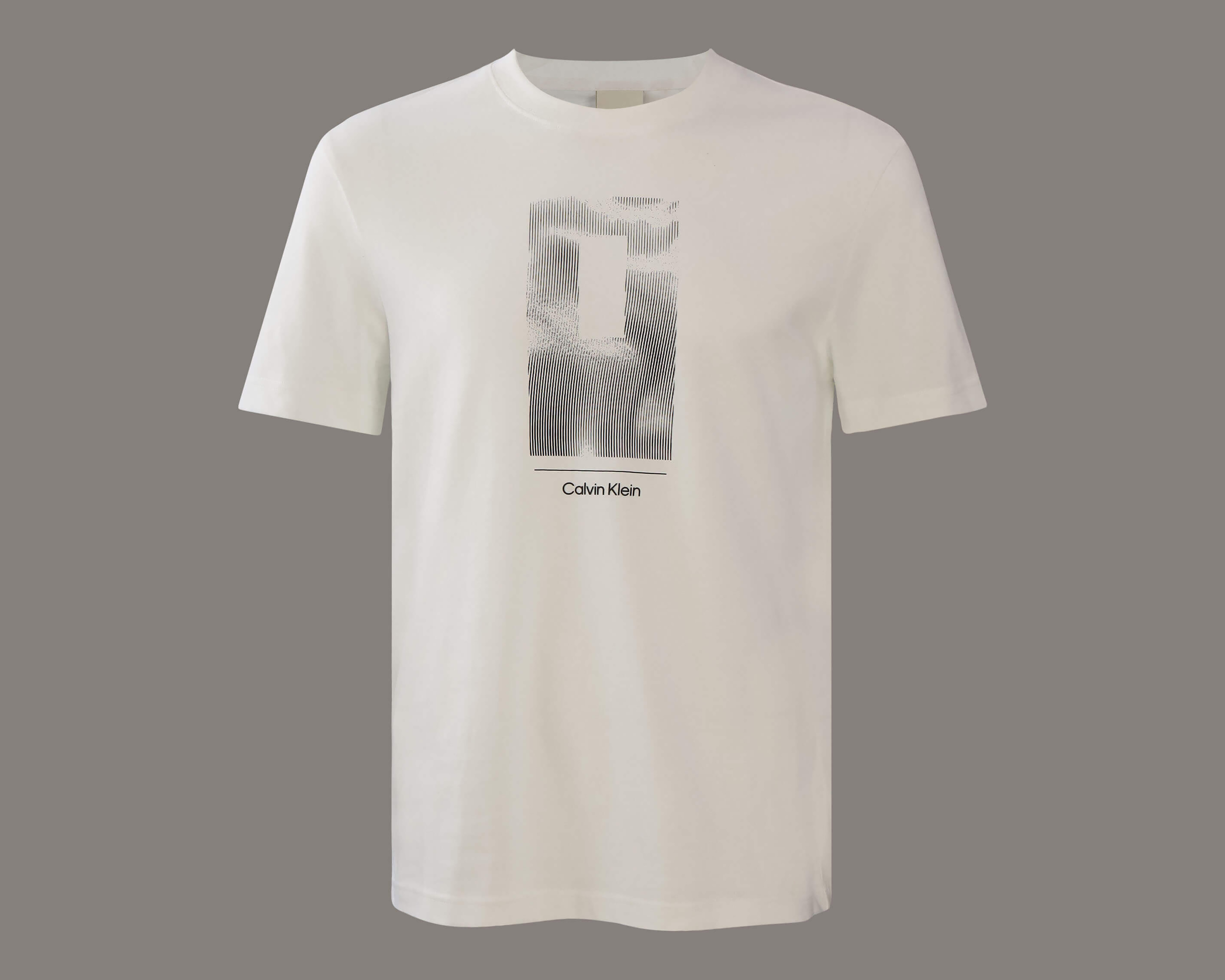 Foto 5 | Foto 5 | Playera de Cuello Redondo Blanca Calvin Klein para Hombre