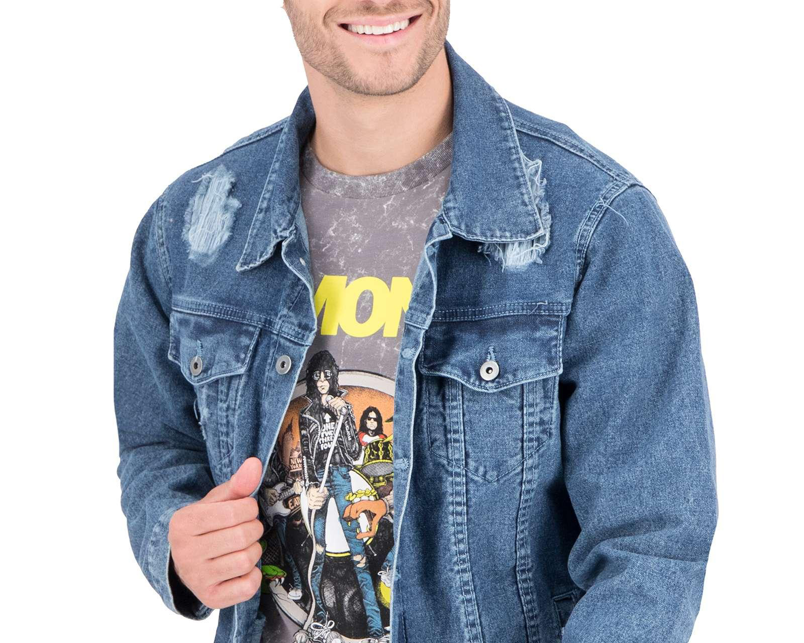 Foto 4 pulgar | Foto 3 | Chamarra Refill Trucker de Mezclilla