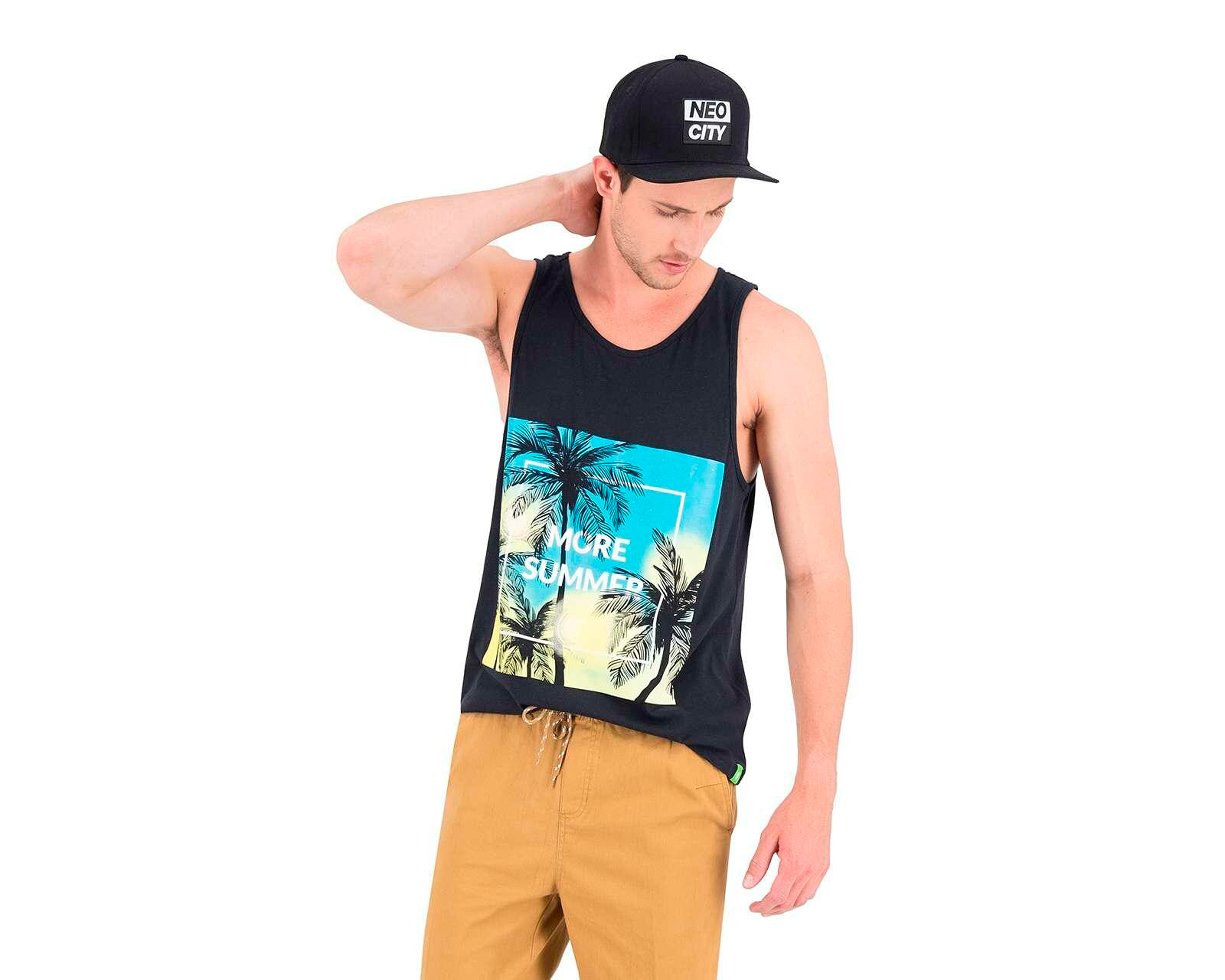 Playera Neo*City Cuello Redondo