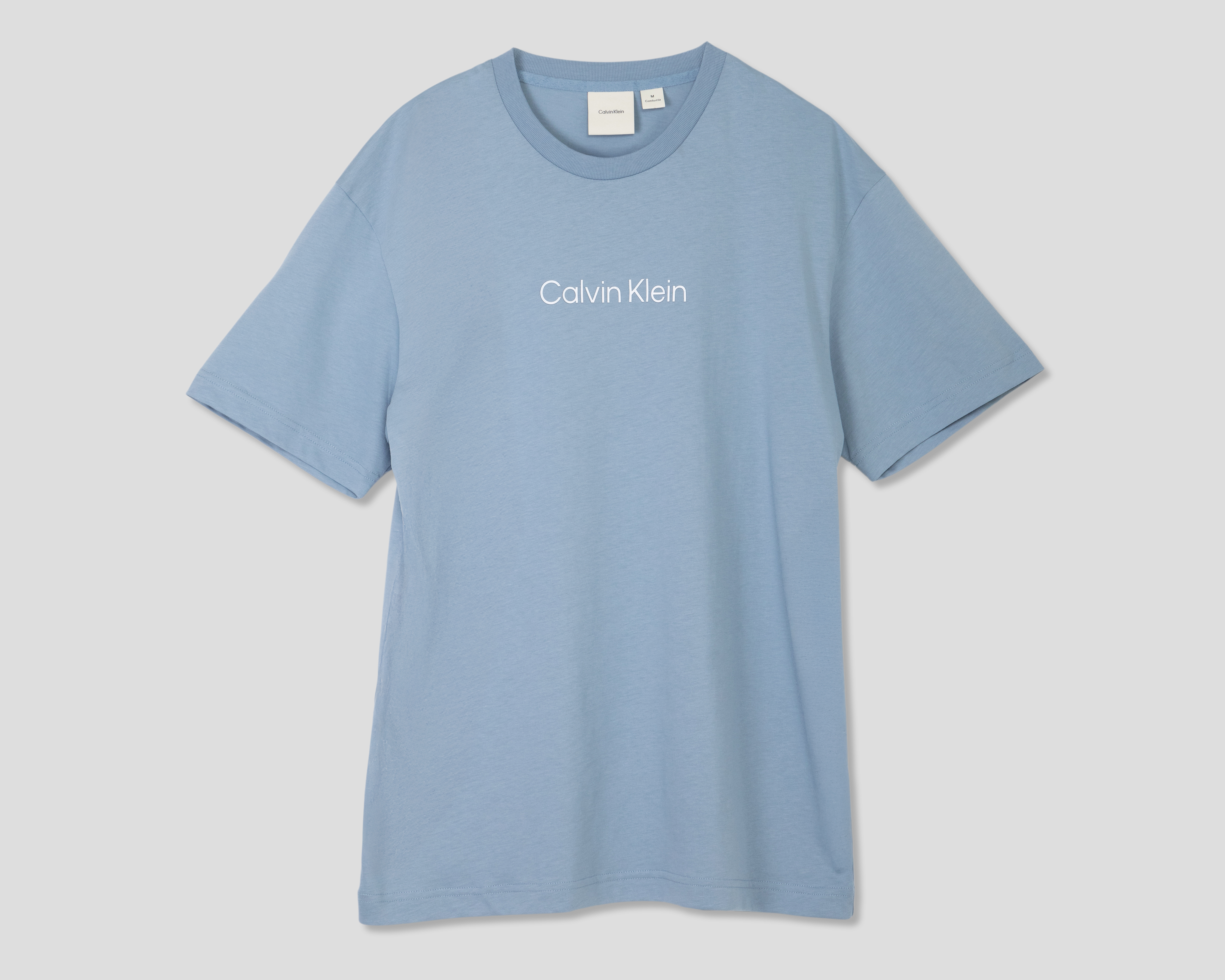 Foto 1 | Foto 1 | Playera de Cuello Redondo Azul Calvin Klein para Hombre