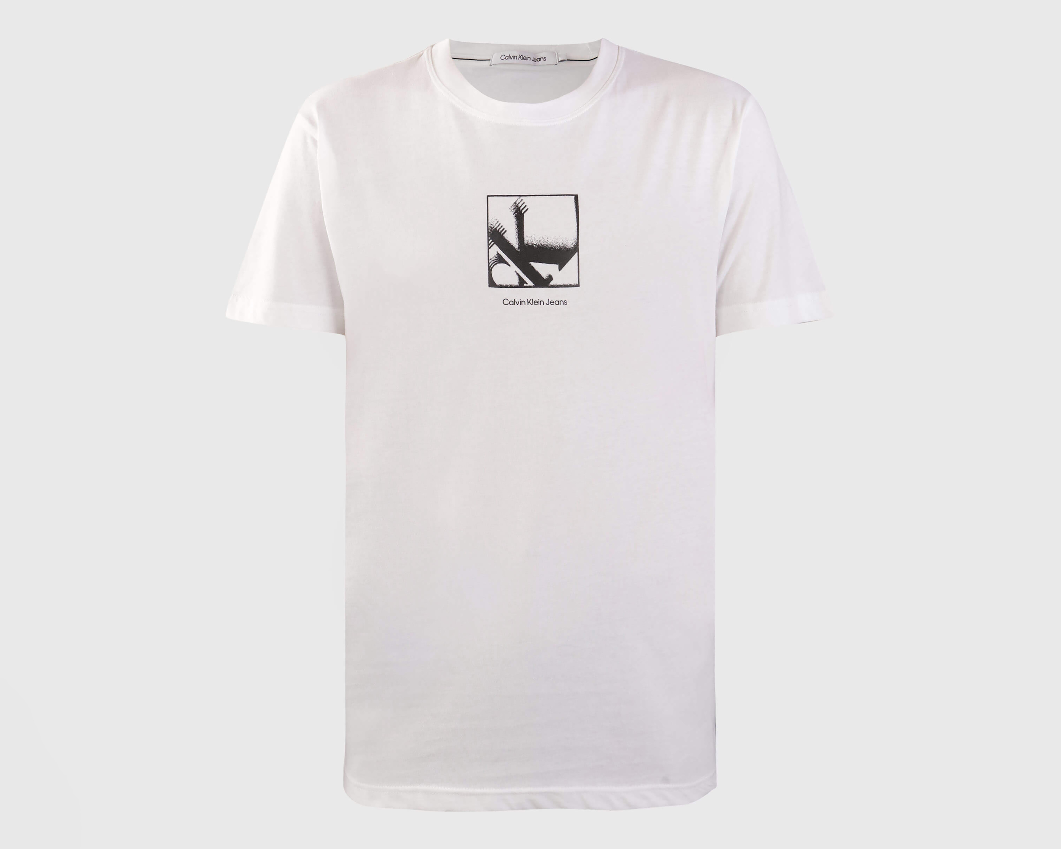 Foto 5 | Foto 5 | Playera de Cuello Redondo Blanca Calvin Klein para Hombre