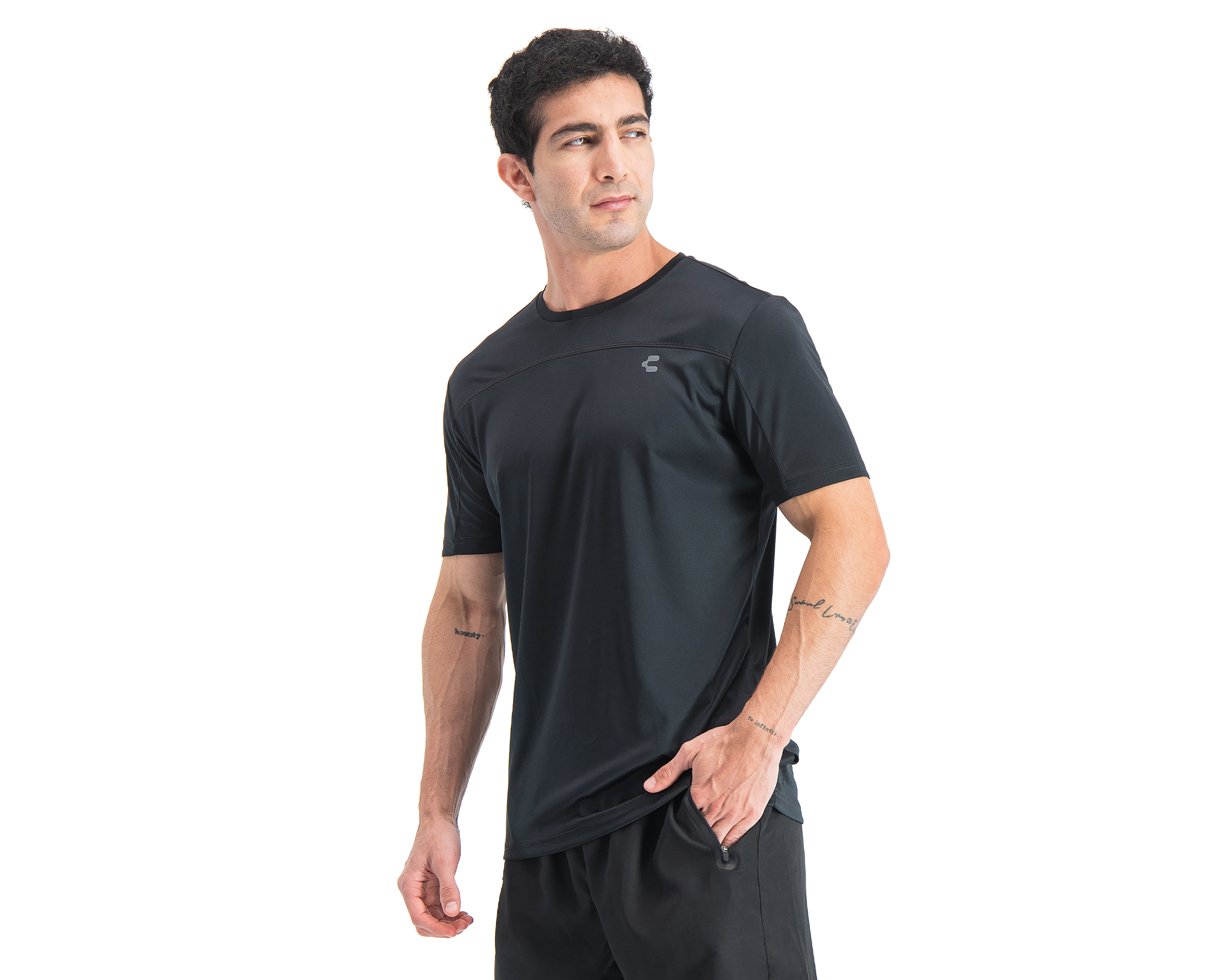 Foto 2 pulgar | Foto 1 | Playera Deportiva Charly para Hombre