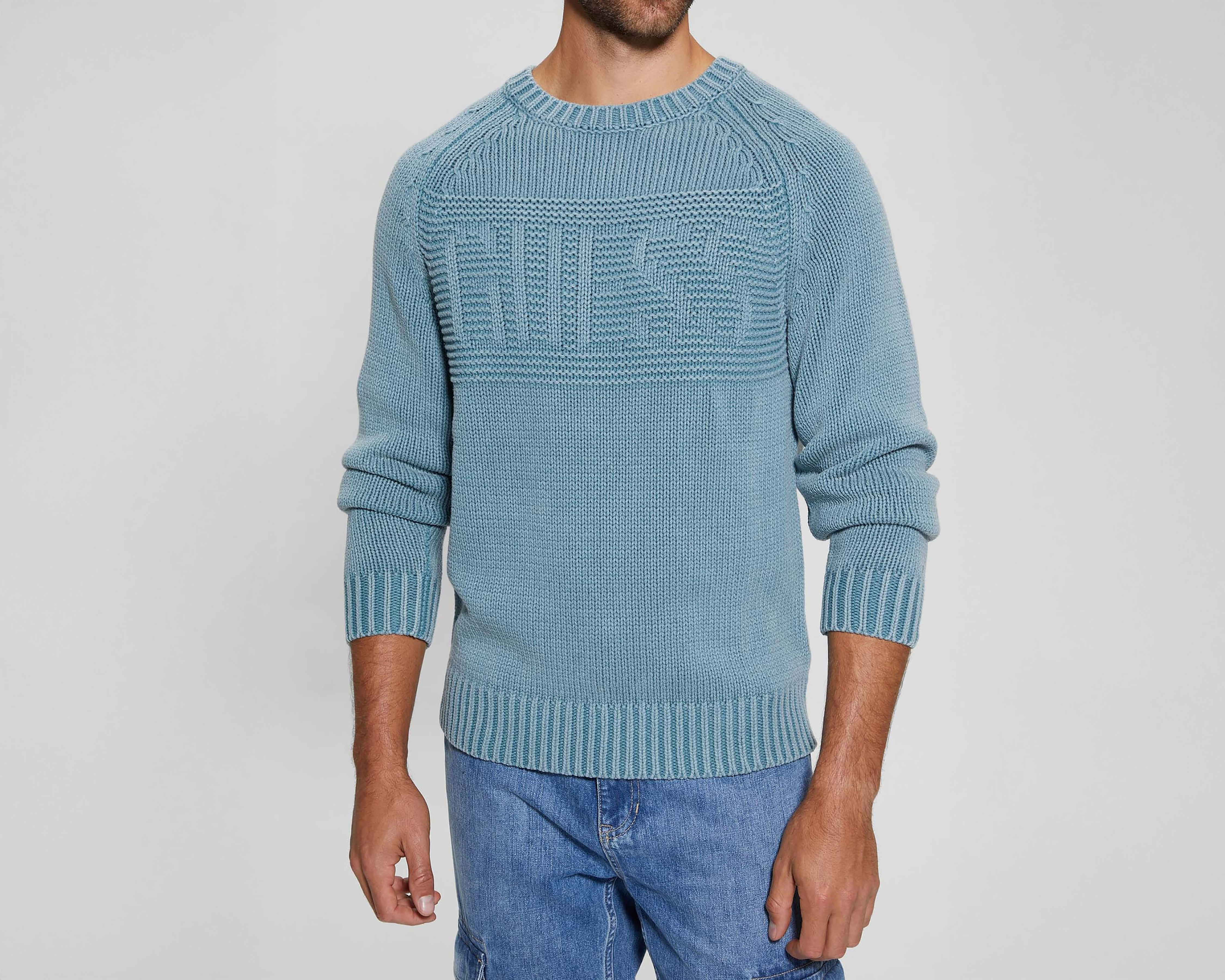 Foto 5 | Foto 5 | Suéter Cuello Redondo Guess para Hombre