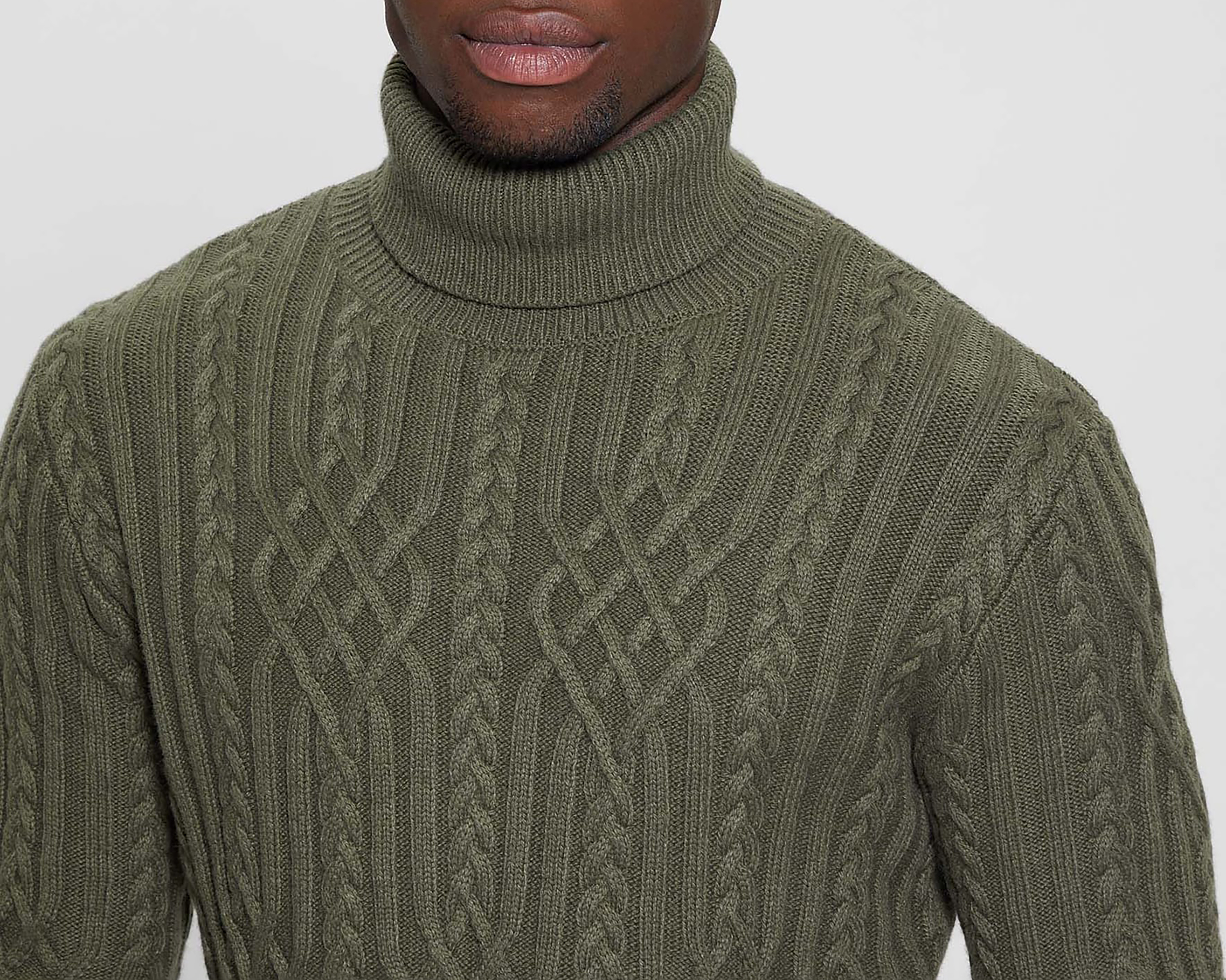 Foto 4 | Foto 4 | Suéter Cuello de Tortuga Guess para Hombre