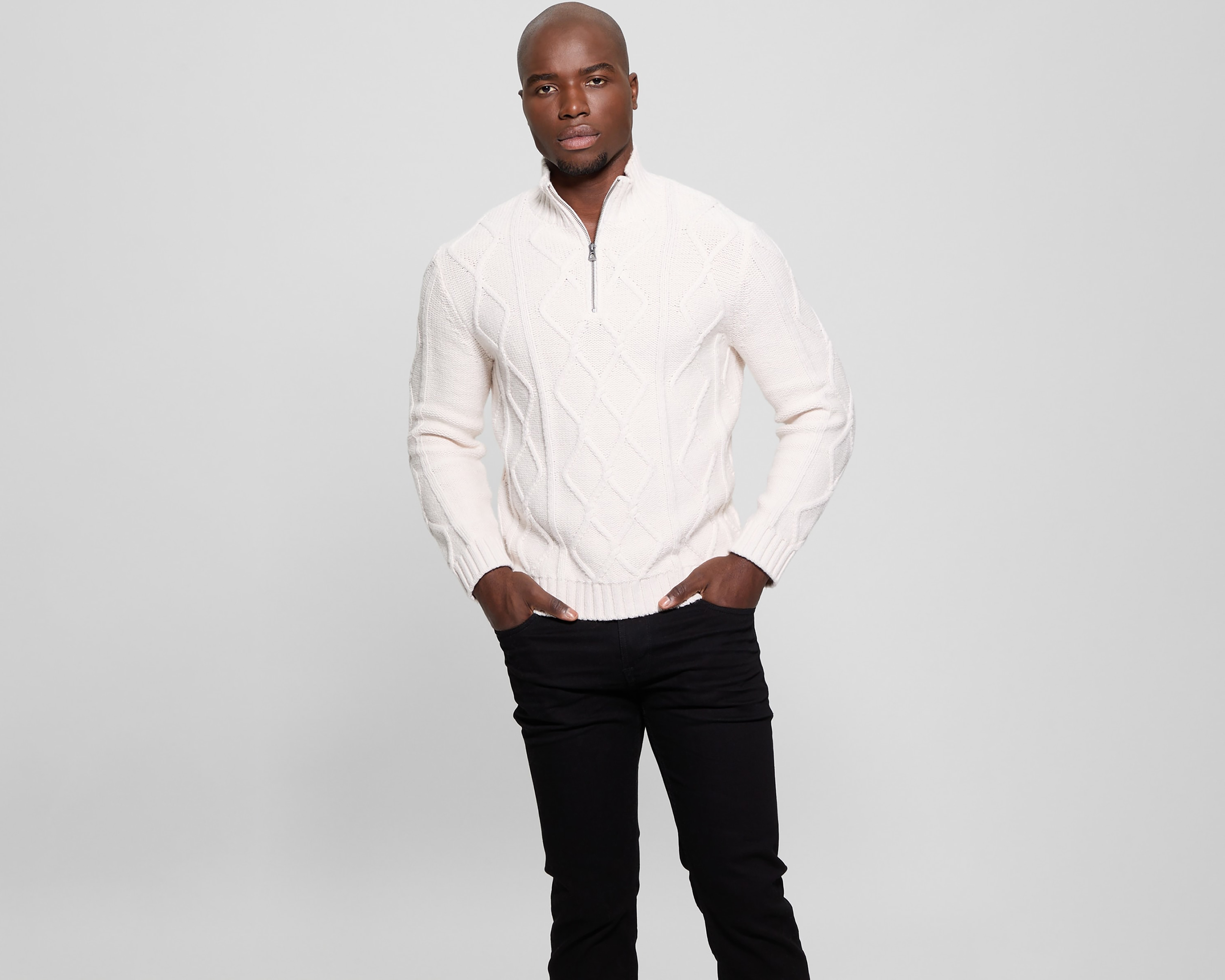 Suéter Cuello Alto Guess para Hombre