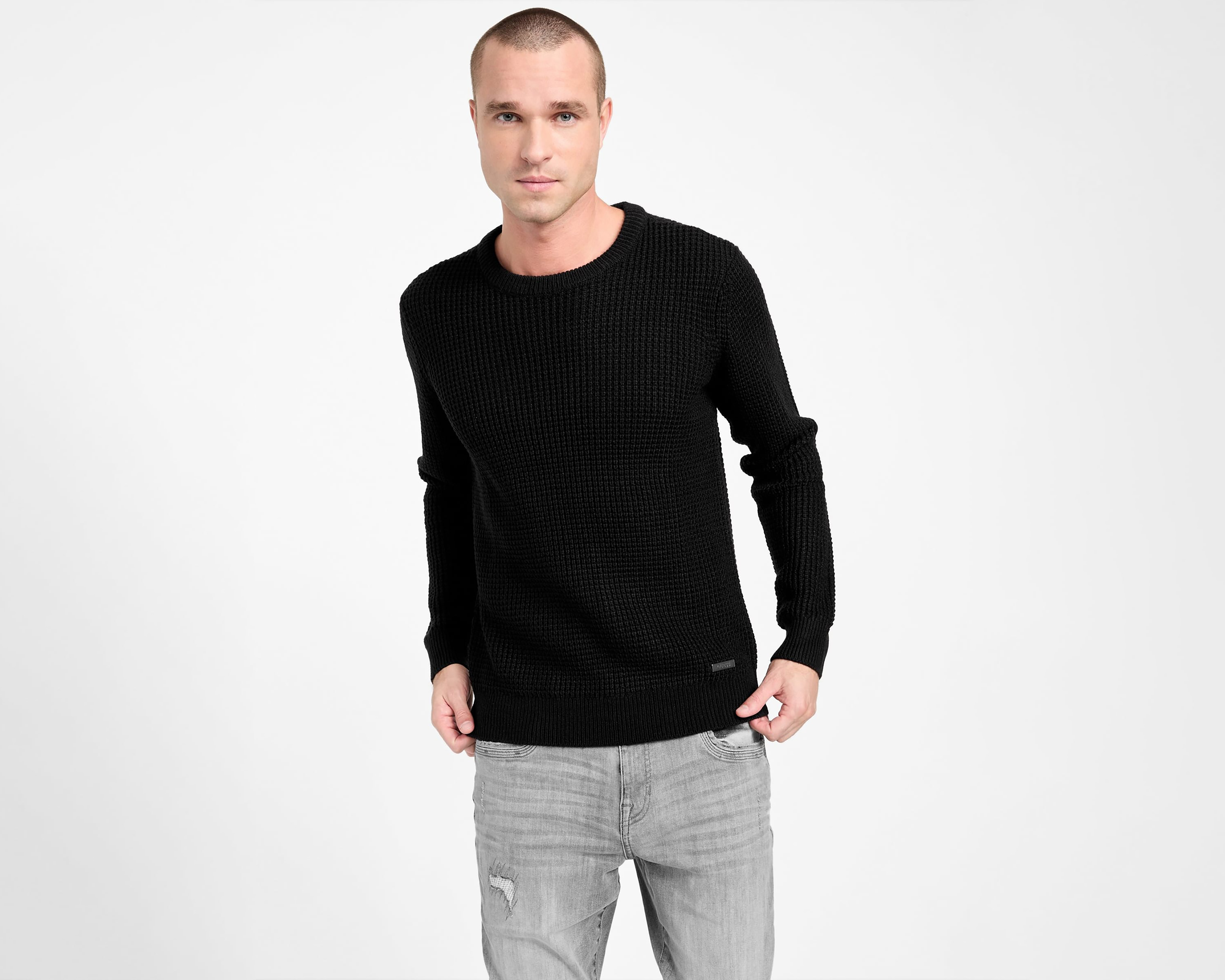 Suéter Cuello Redondo Guess para Hombre