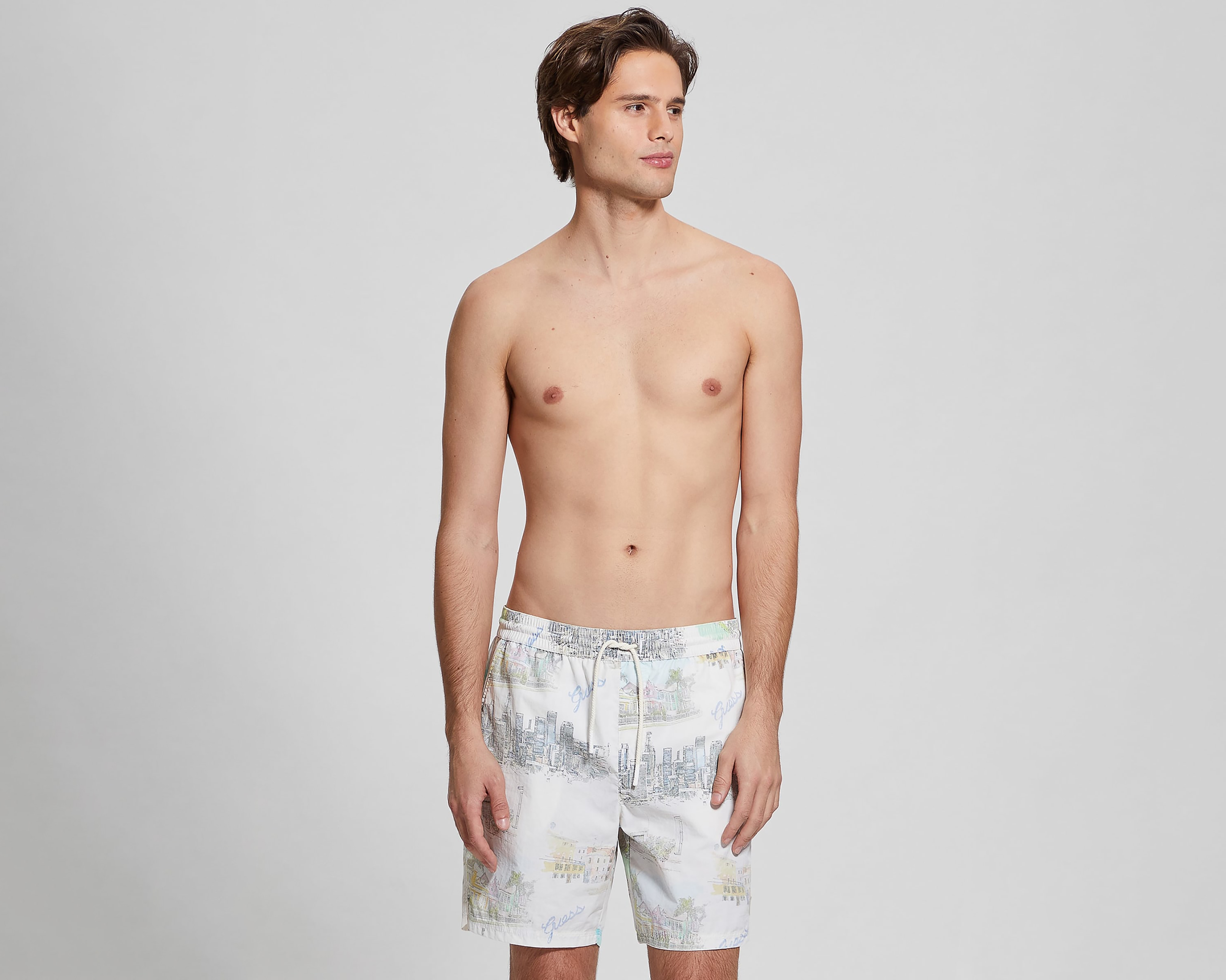 Foto 2 pulgar | Foto 1 | Traje de Baño Guess Estampado para Hombre