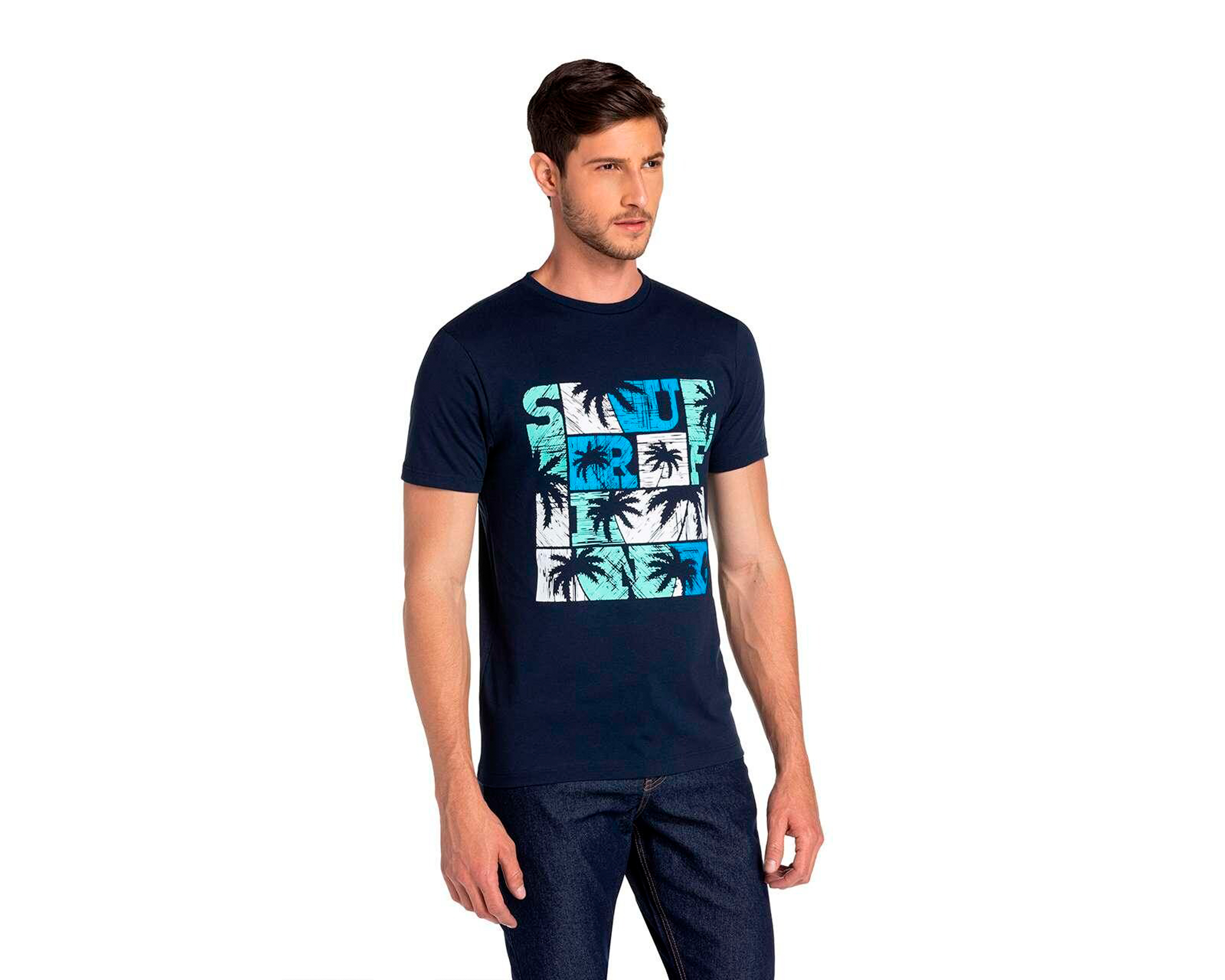 Foto 1 | Foto 1 | Playera Rio Beach Cuello Redondo