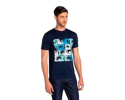 Playera Rio Beach Cuello Redondo