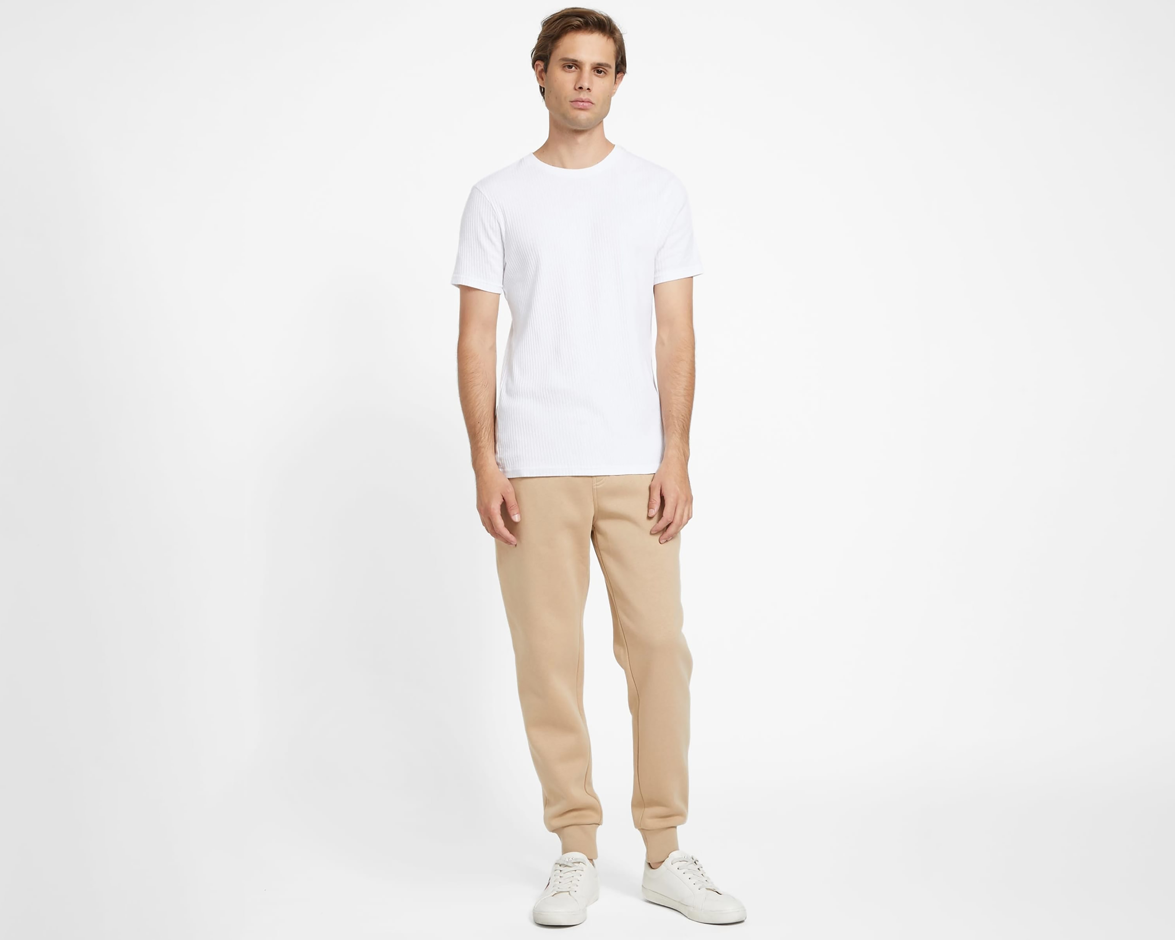 Foto 2 | Foto 2 | Jogger Guess Beige para Hombre