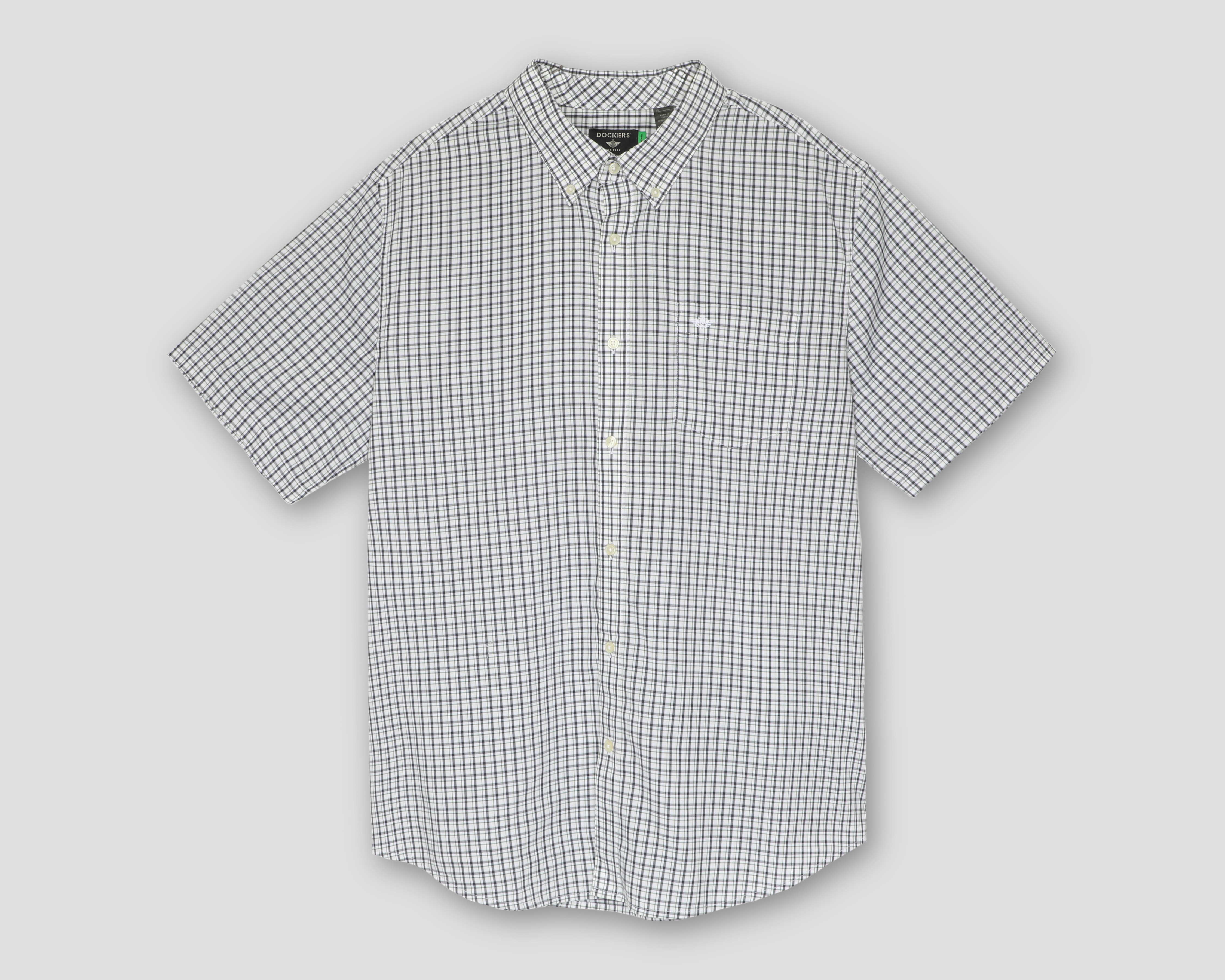 Foto 2 pulgar | Foto 1 | Camisa Casual de Algodón Dockers Regular a Cuadros para Hombre