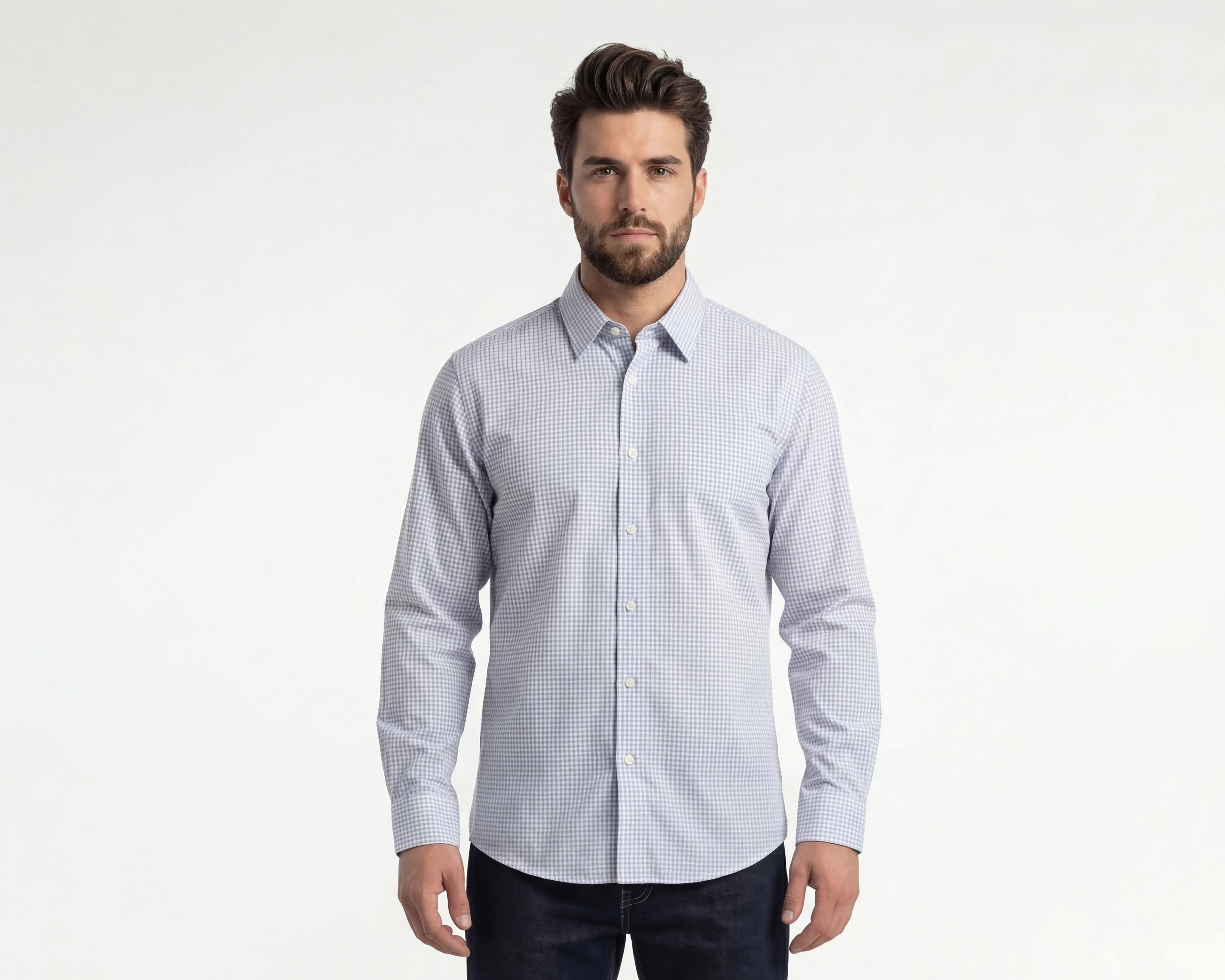 Camisa Dockers Manga Larga Regular Fit para Hombre