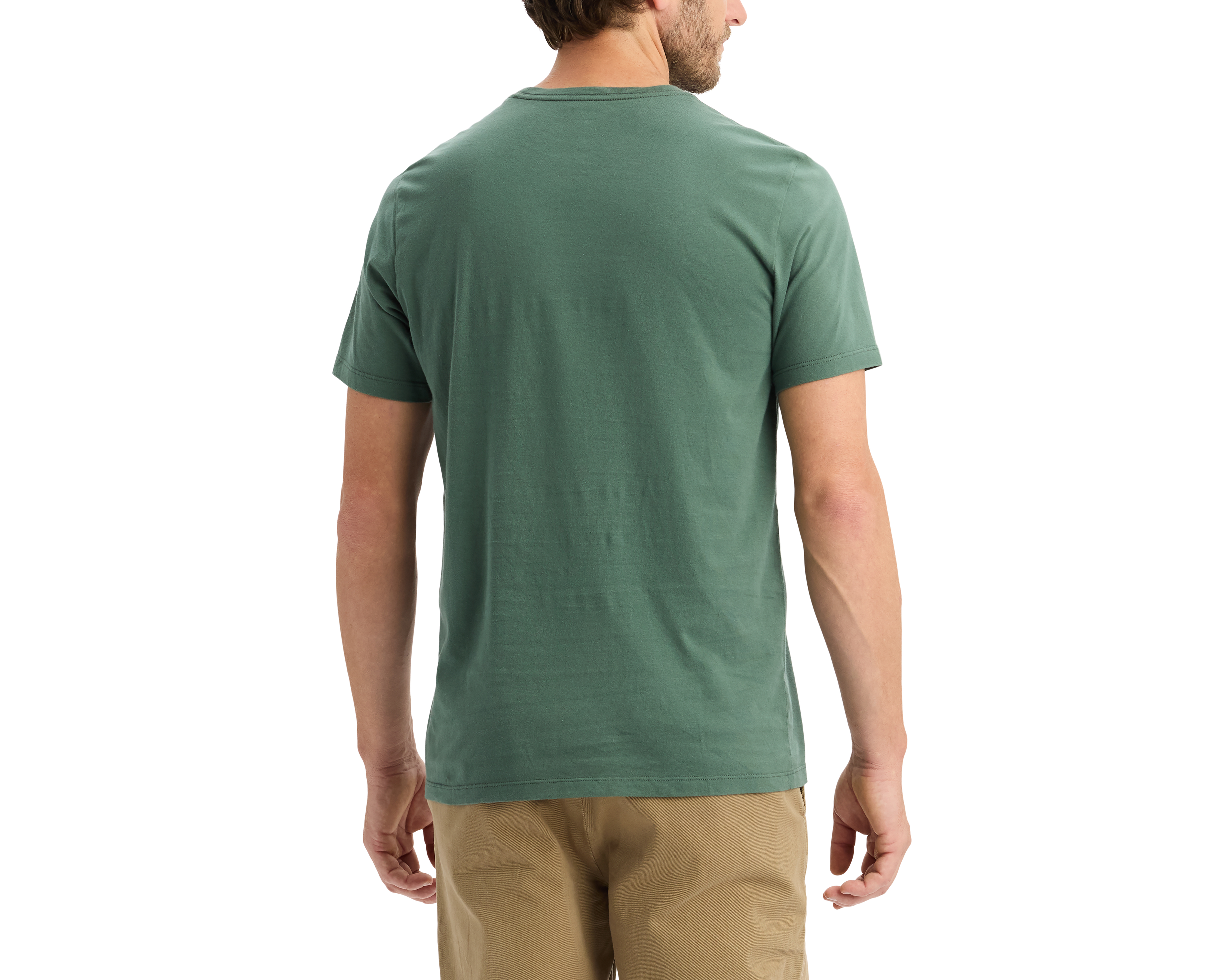 Foto 3 | Foto 3 | Playera de Cuello Redondo Verde Dockers para Hombre