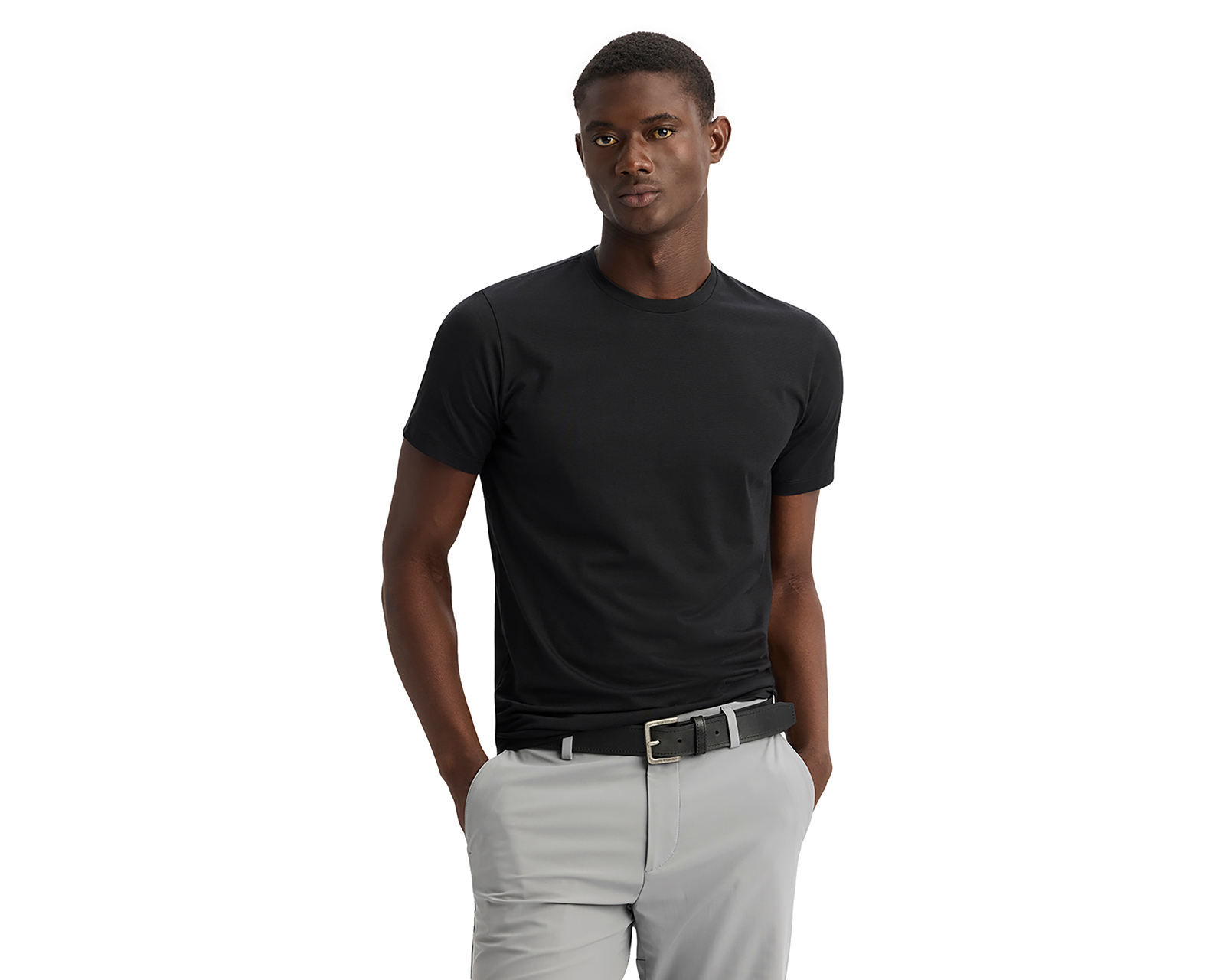 Foto 5 | Foto 5 | Playera de Cuello Redondo Negra Dockers para Hombre