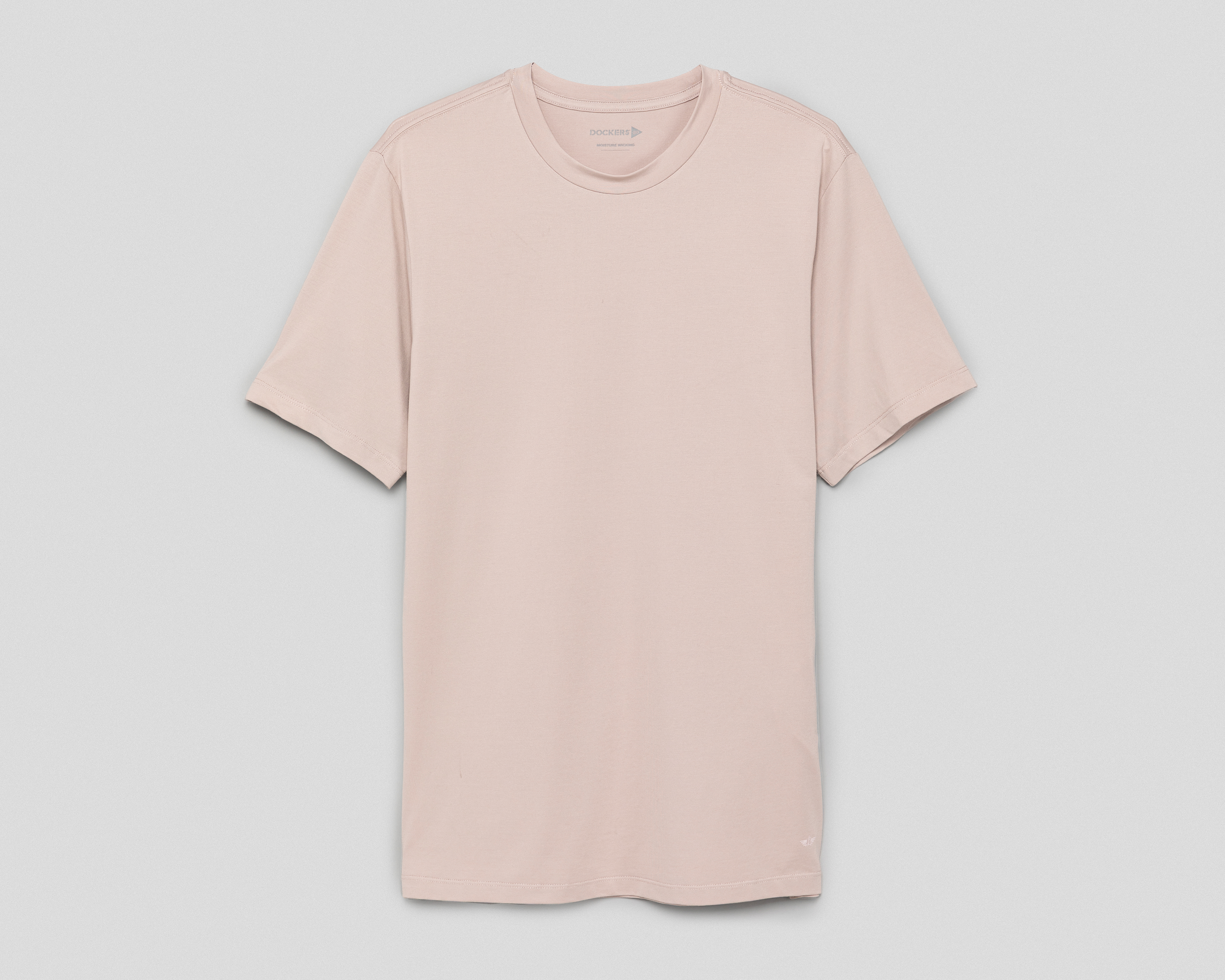 Playera de Cuello Redondo Rosa Dockers para Hombre