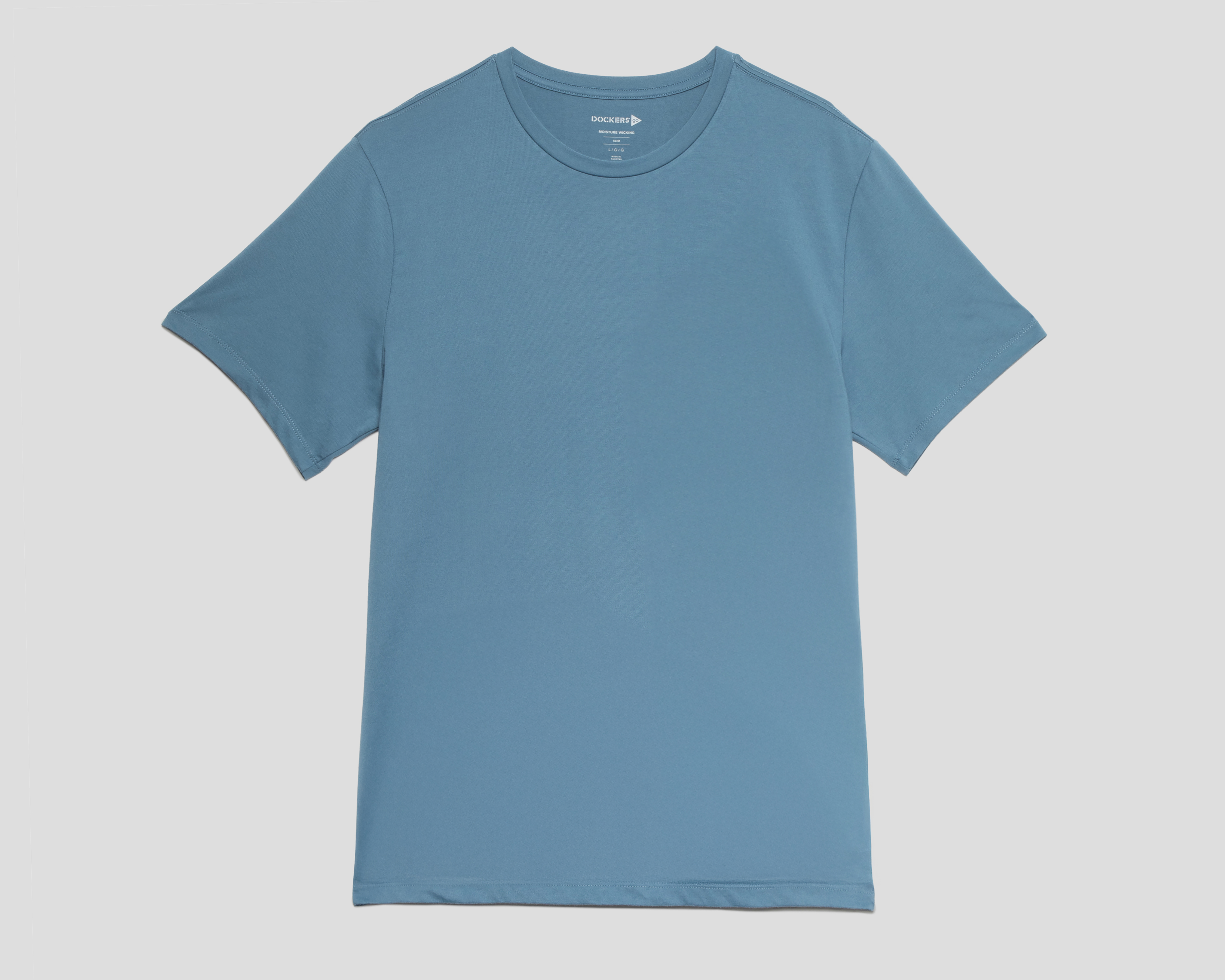 Playera de Cuello Redondo Azul Dockers para Hombre