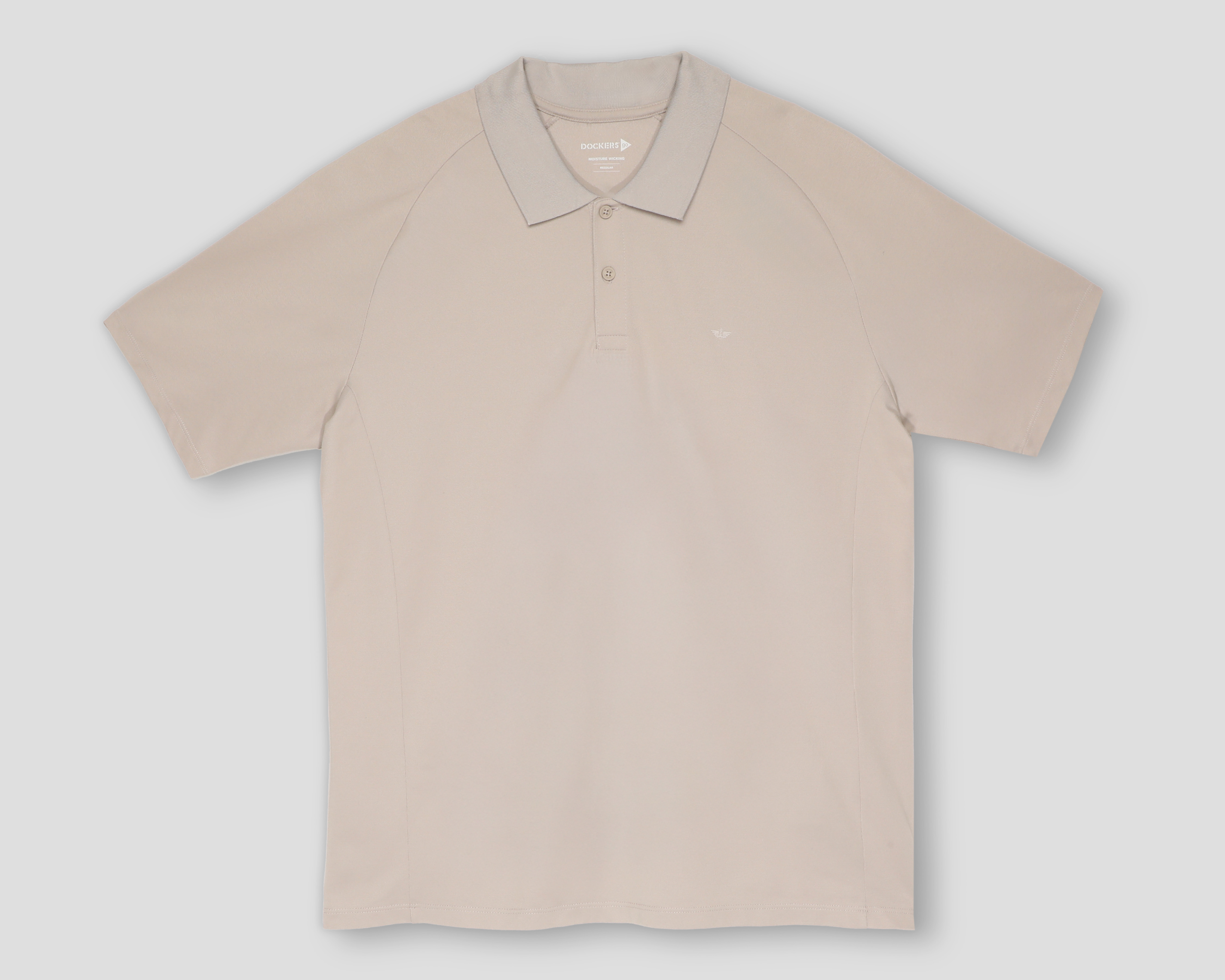 Foto 2 pulgar | Foto 1 | Playera Polo Dockers Beige para Hombre