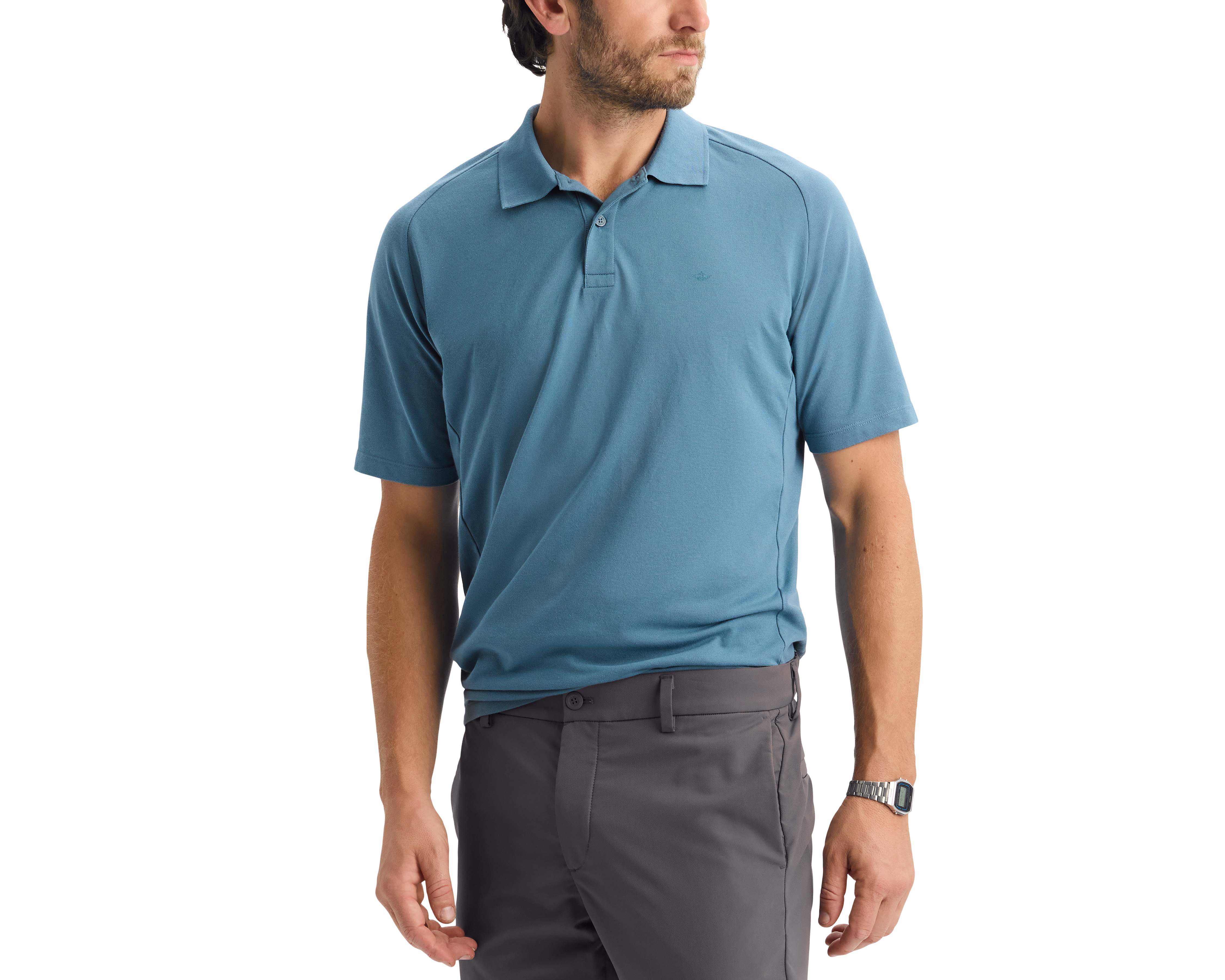 Foto 4 | Foto 4 | Playera Polo Dockers Azul para Hombre