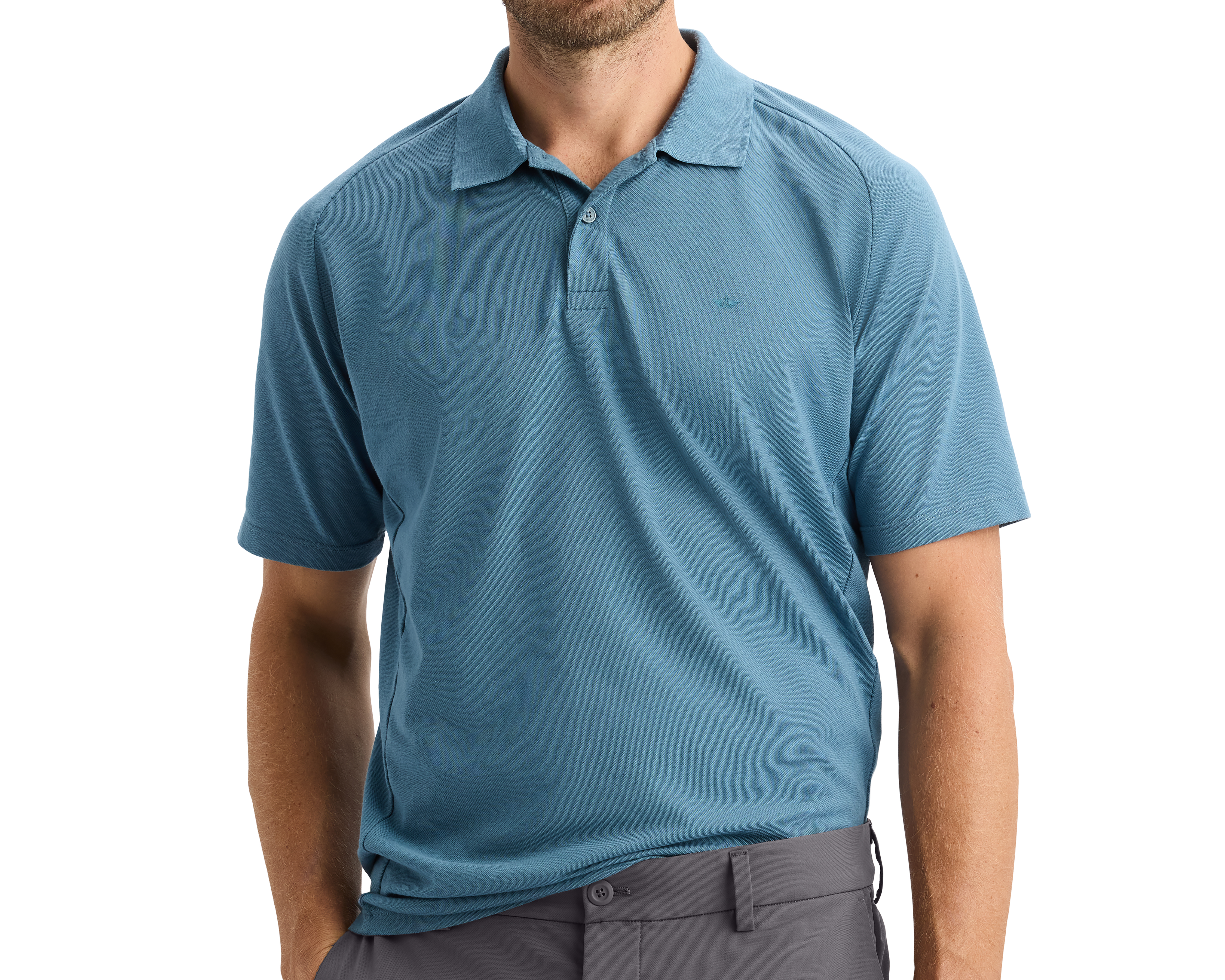 Foto 5 | Foto 5 | Playera Polo Dockers Azul para Hombre
