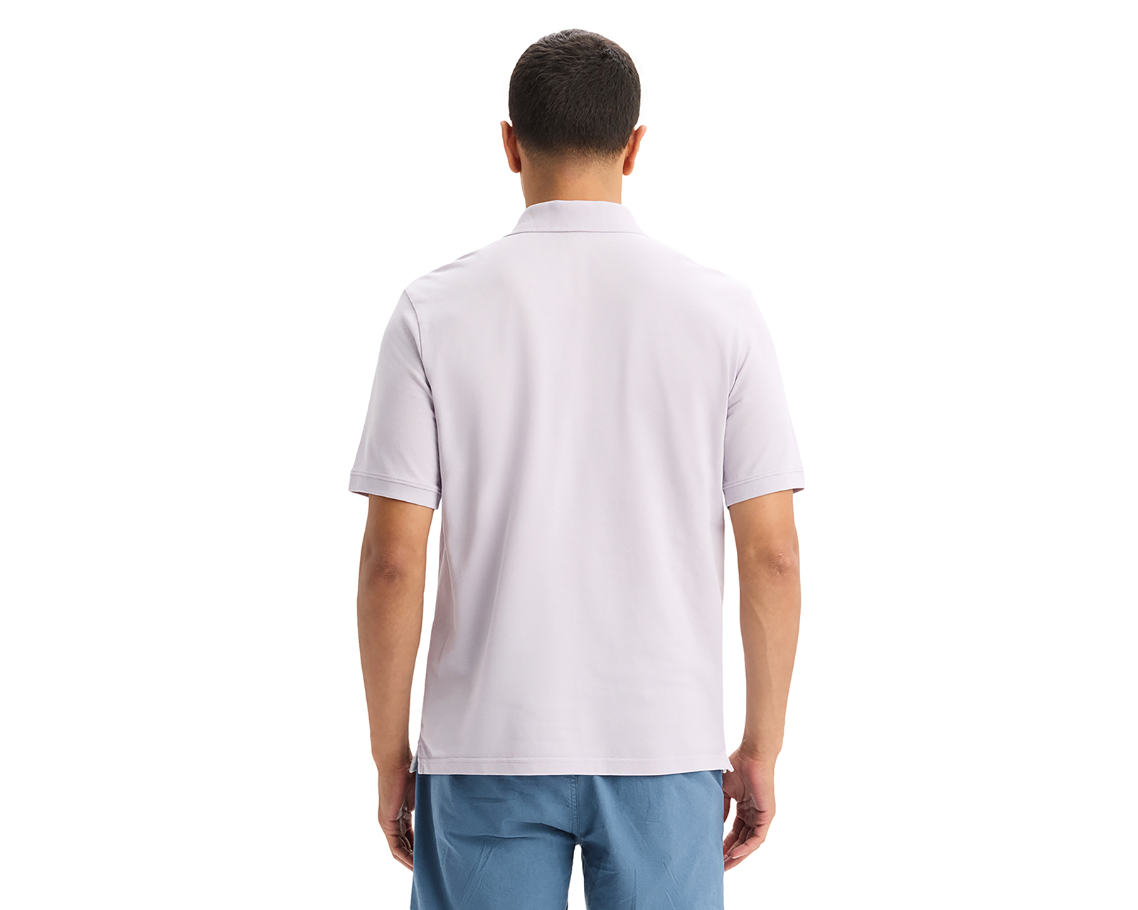 Foto 4 pulgar | Foto 3 | Playera Polo Dockers Púrpura para Hombre