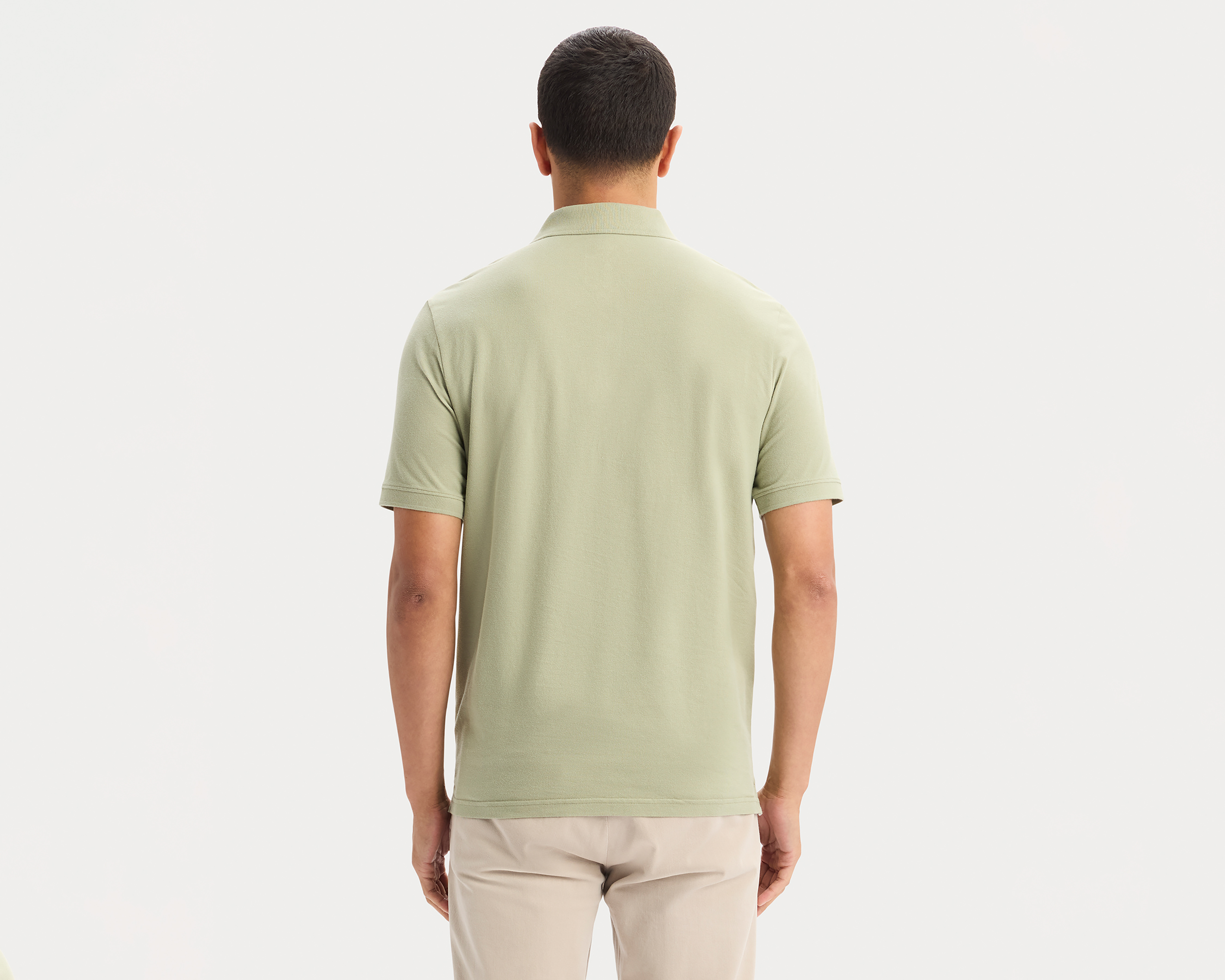 Foto 4 pulgar | Foto 3 | Playera Polo Verde Dockers para Hombre