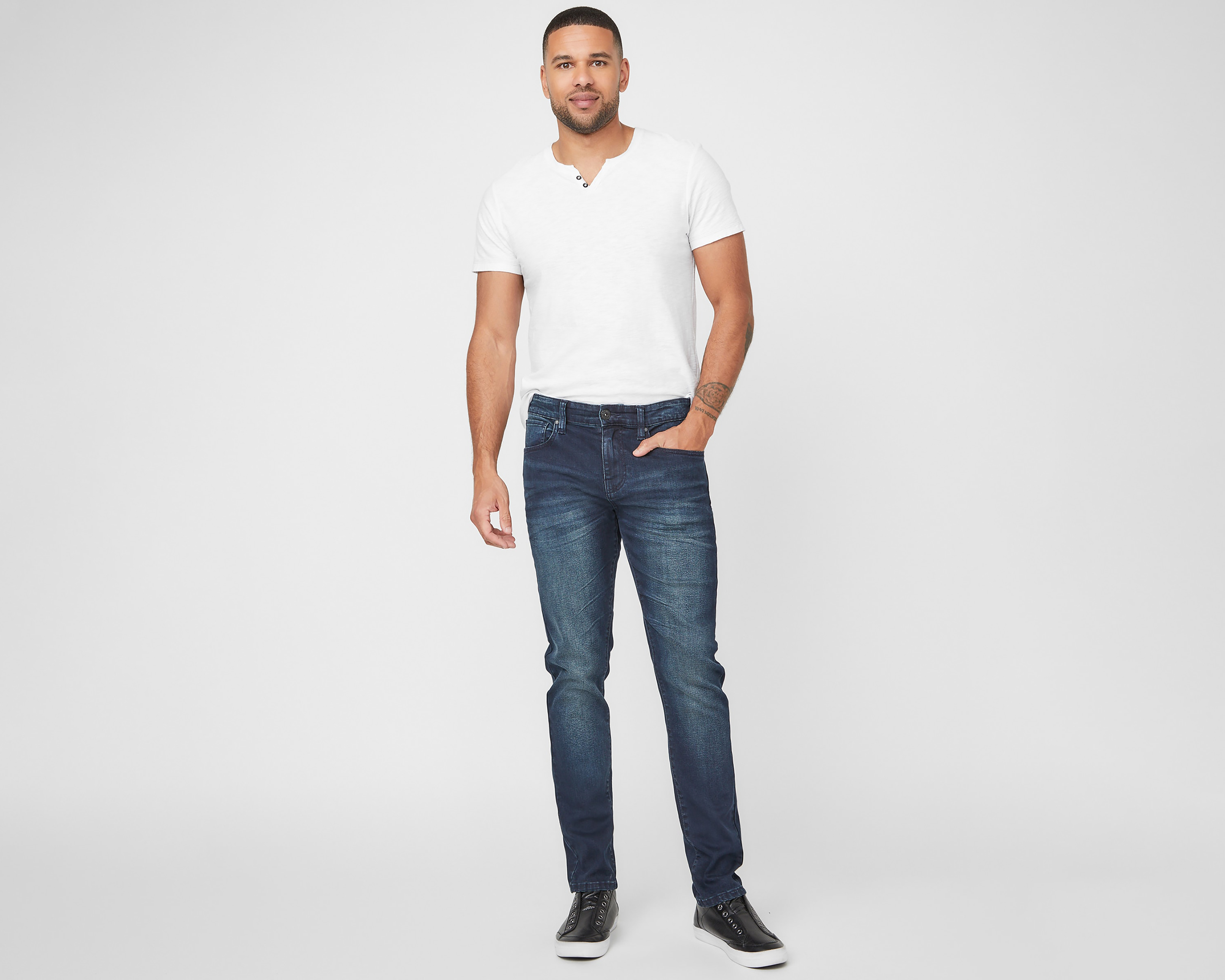 Foto 3 pulgar | Foto 2 | Jeans Skinny Guess para Hombre