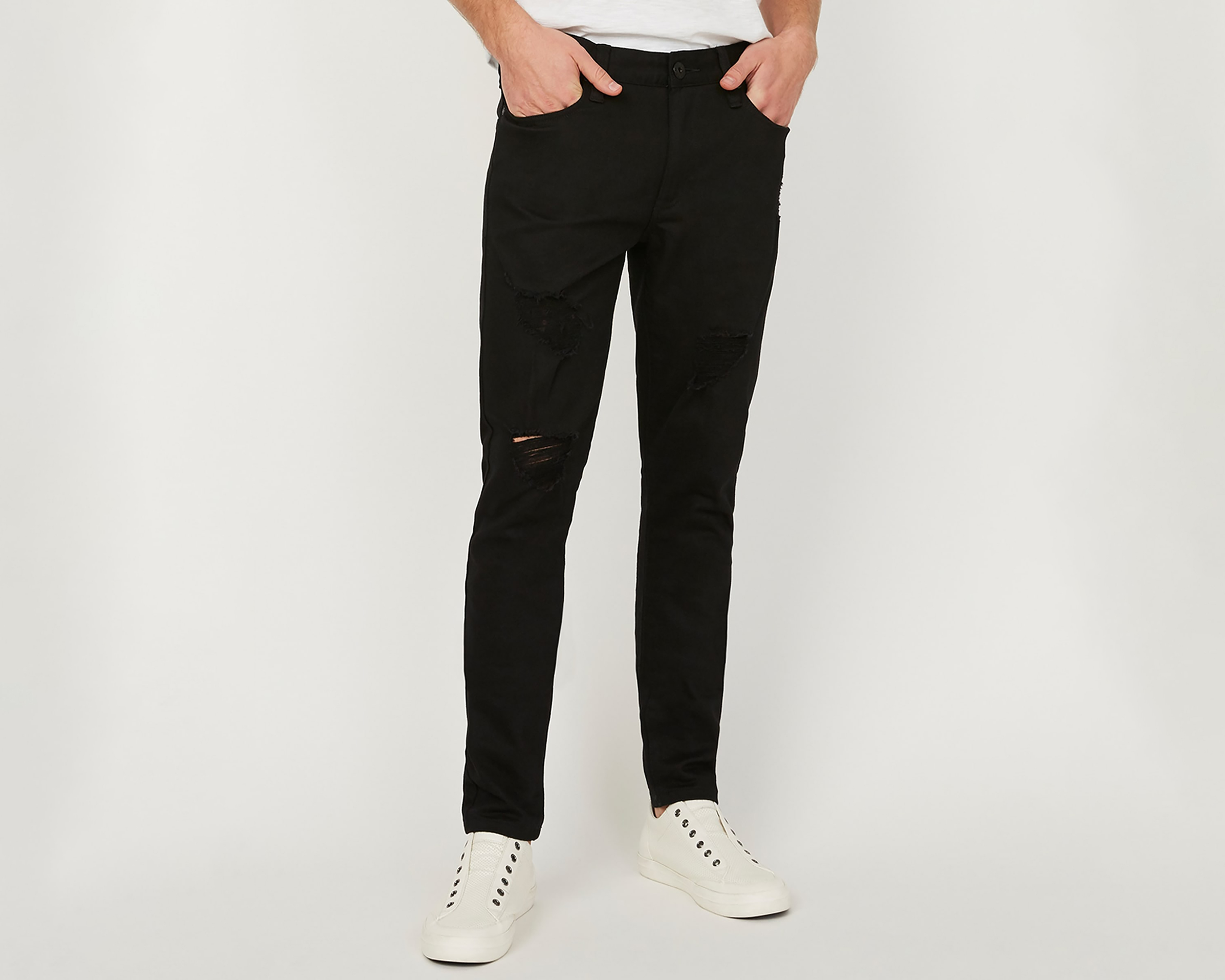 Foto 2 pulgar | Foto 1 | Jeans Skinny Guess para Hombre