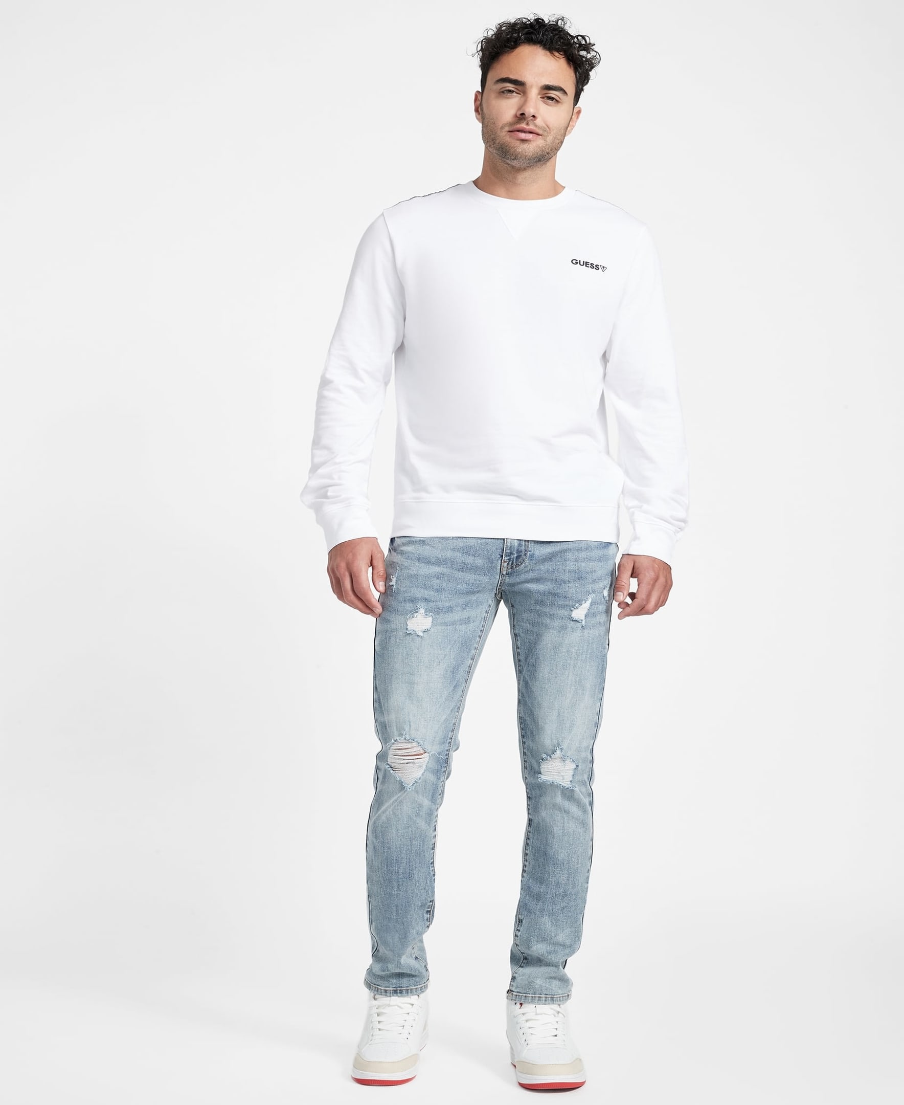 Foto 8 | Foto 8 | Jeans Skinny Guess para Hombre