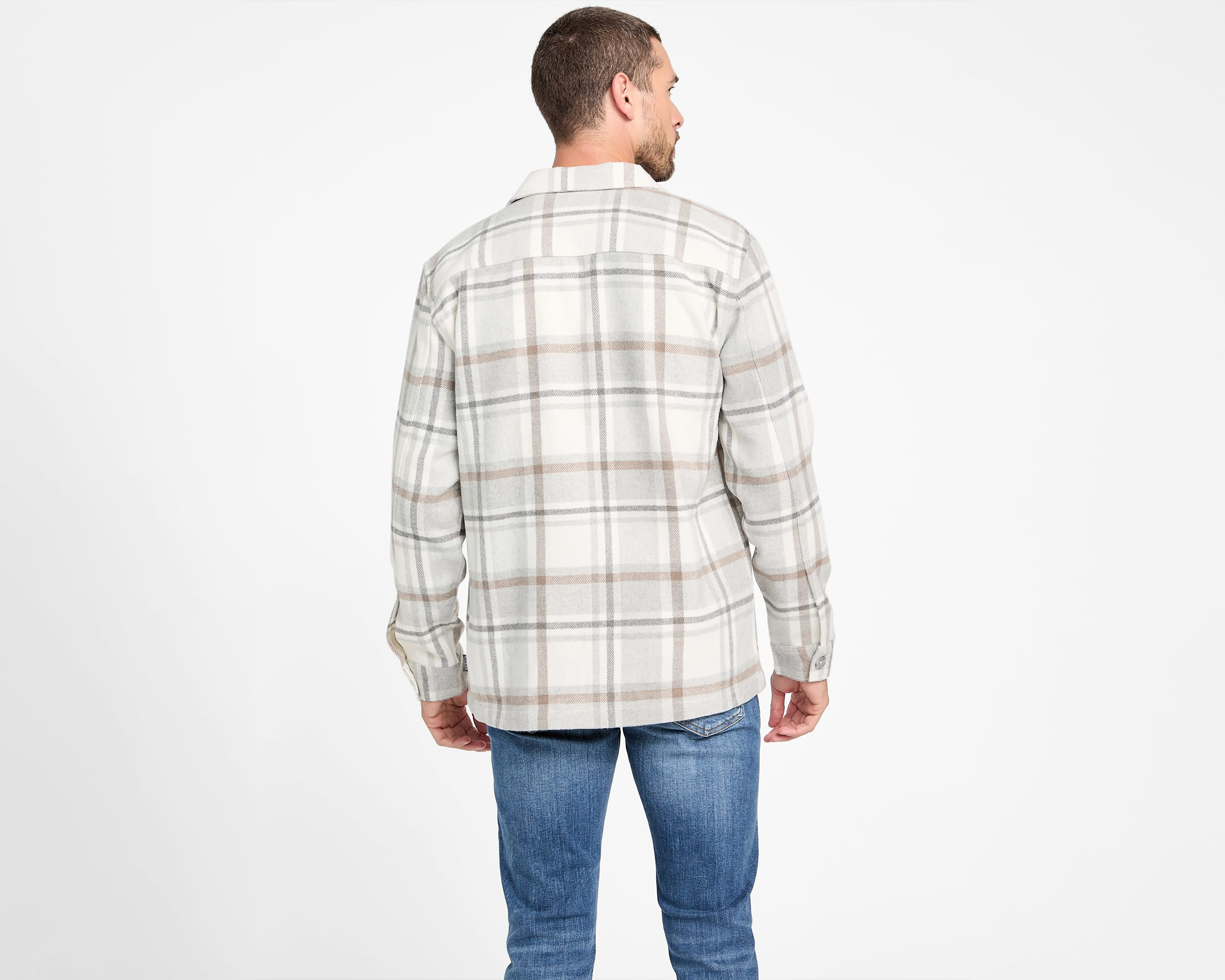 Foto 3 | Foto 3 | Camisa Casual Guess Regular a Cuadros para Hombre