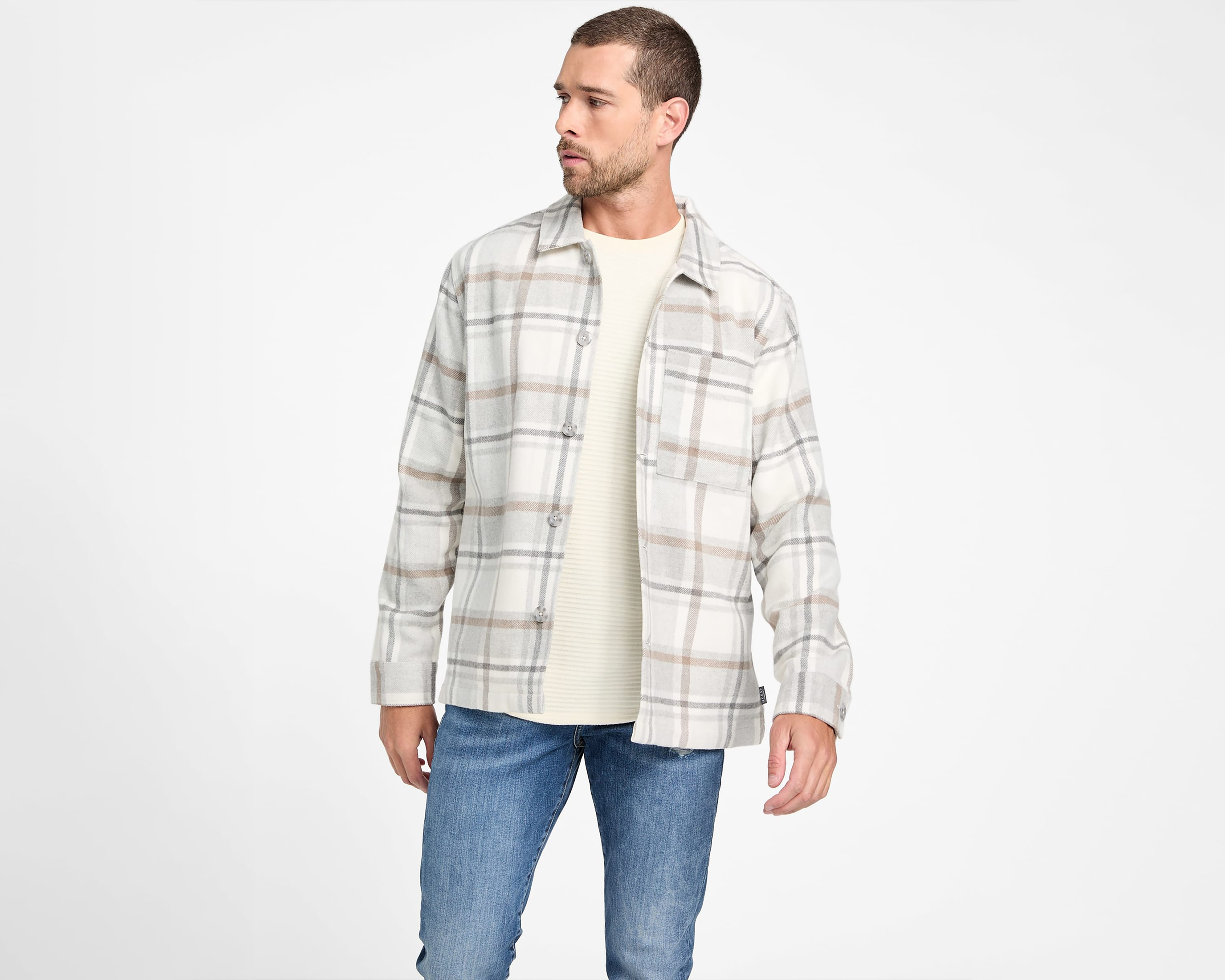 Foto 5 pulgar | Foto 4 | Camisa Casual Guess Regular a Cuadros para Hombre