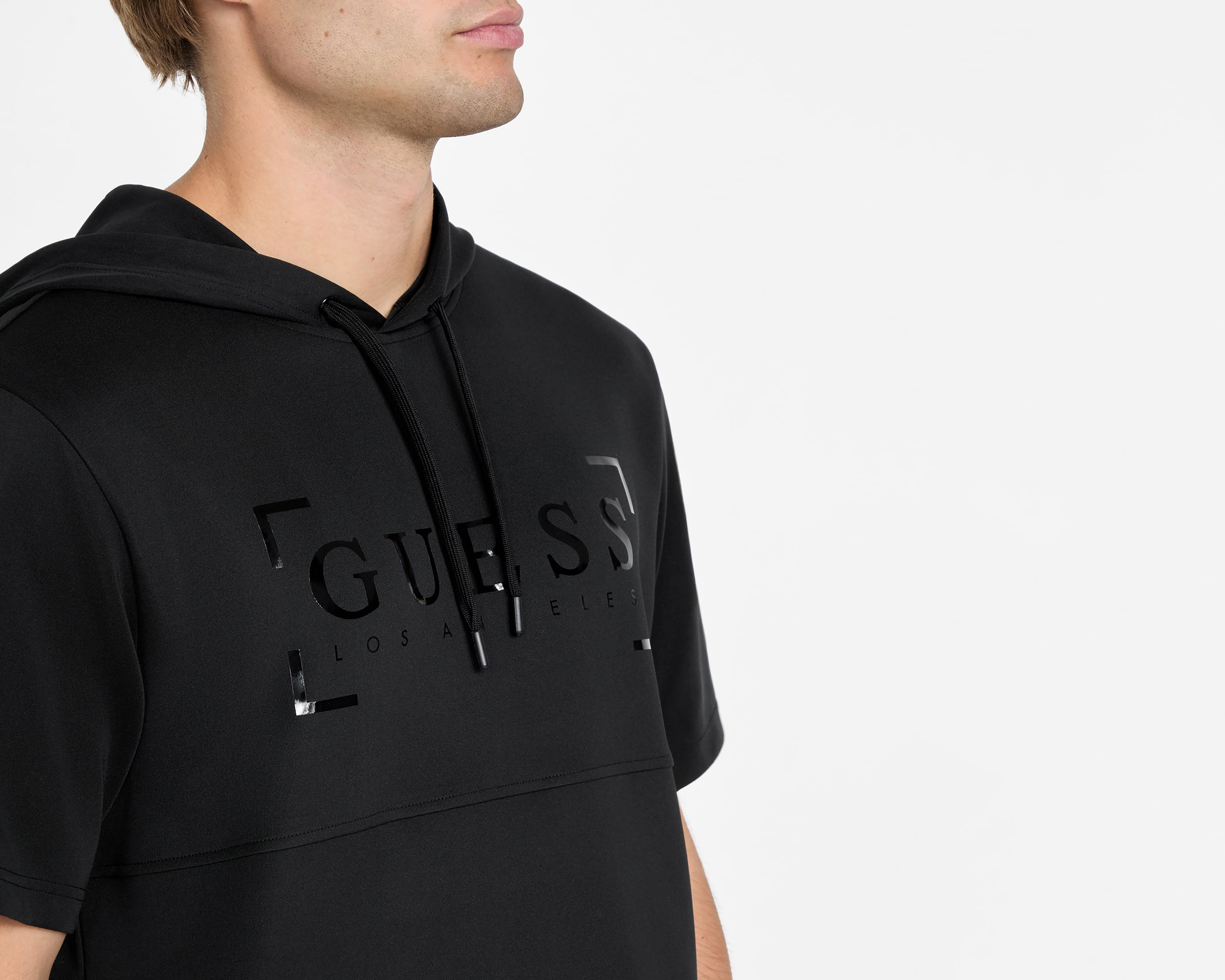 Foto 4 | Foto 4 | Sudadera Manga Corta Guess para Hombre