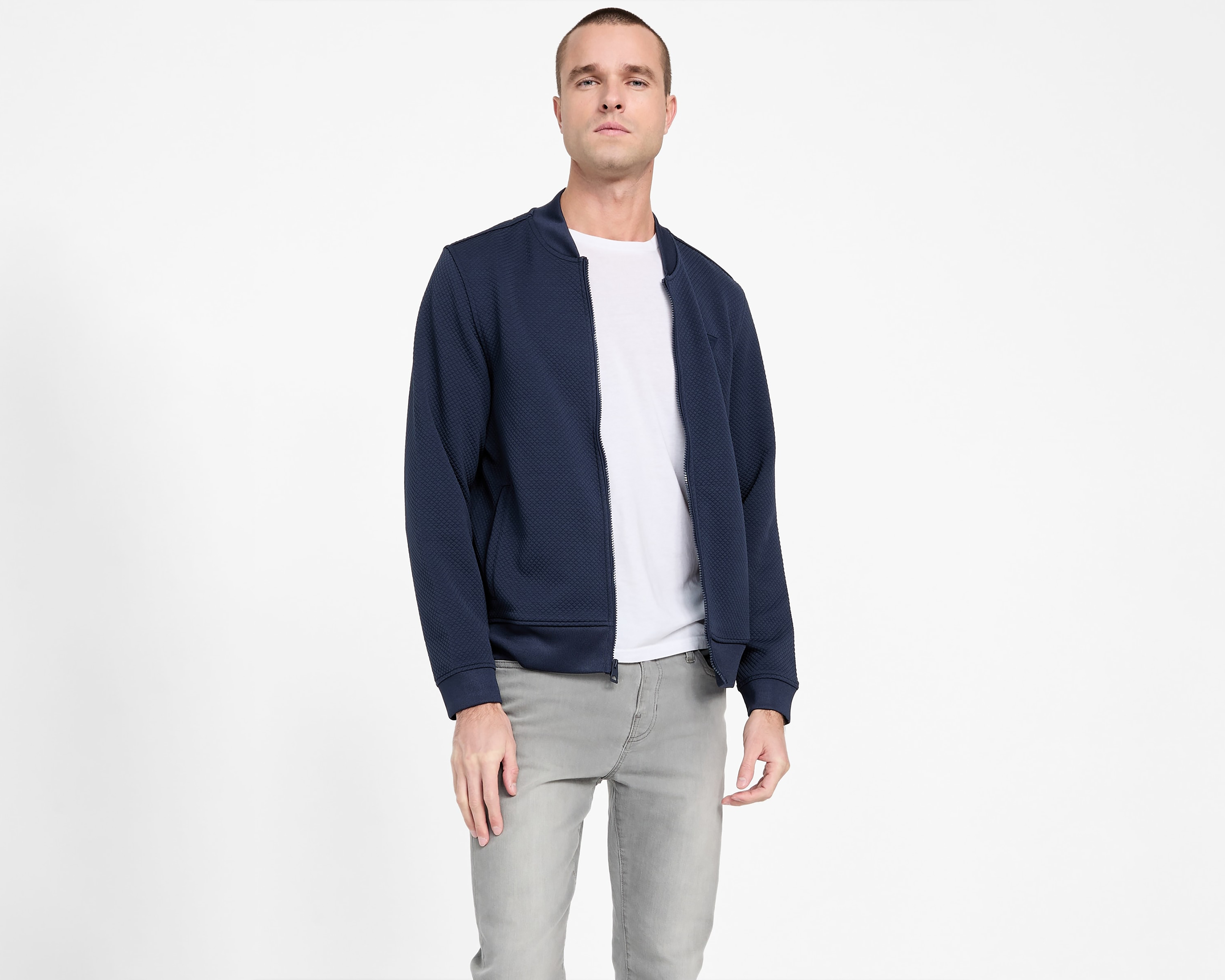 Foto 1 | Foto 1 | Chamarra Bomber Guess para Hombre