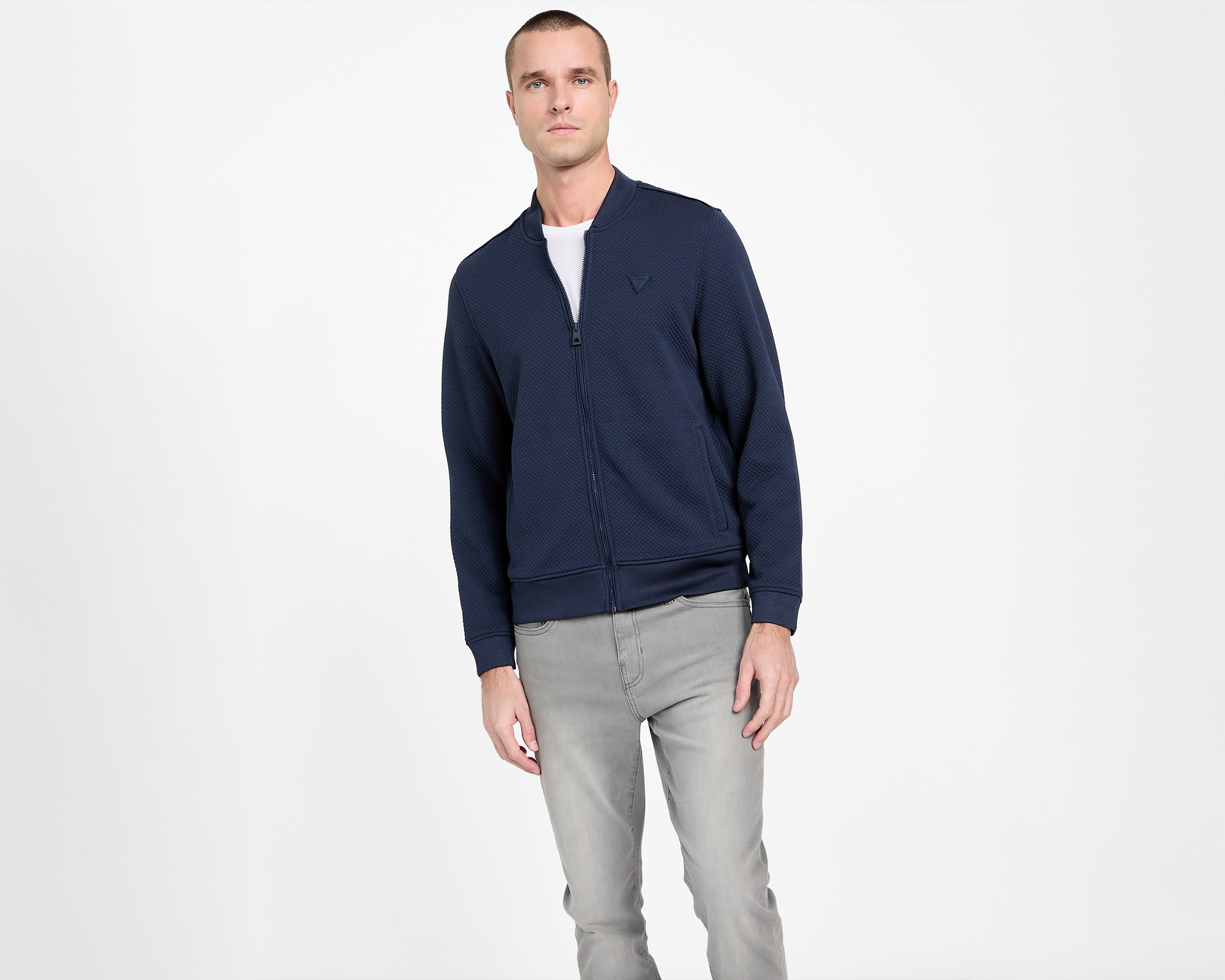 Foto 5 pulgar | Foto 4 | Chamarra Bomber Guess para Hombre