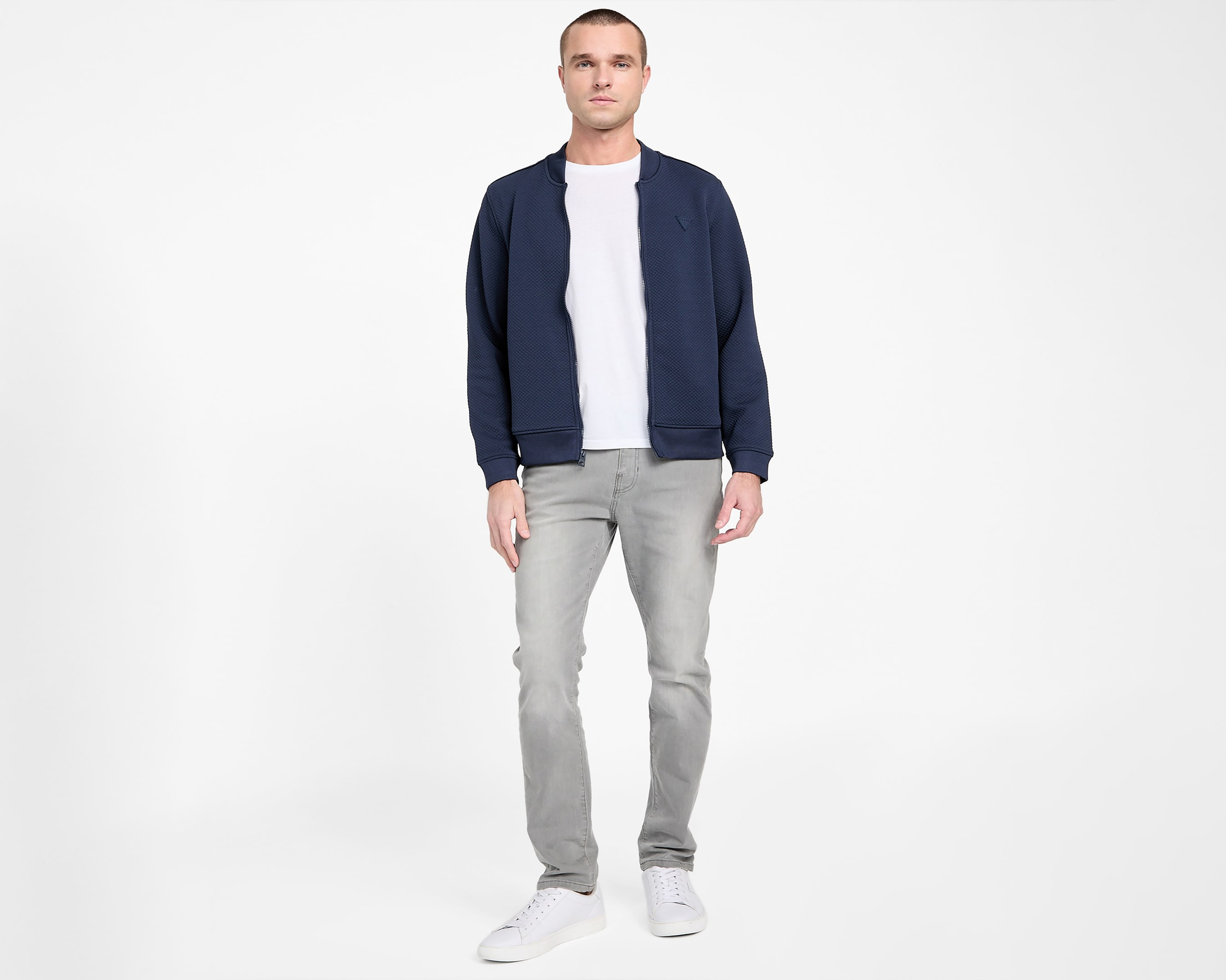 Foto 7 | Foto 7 | Chamarra Bomber Guess para Hombre