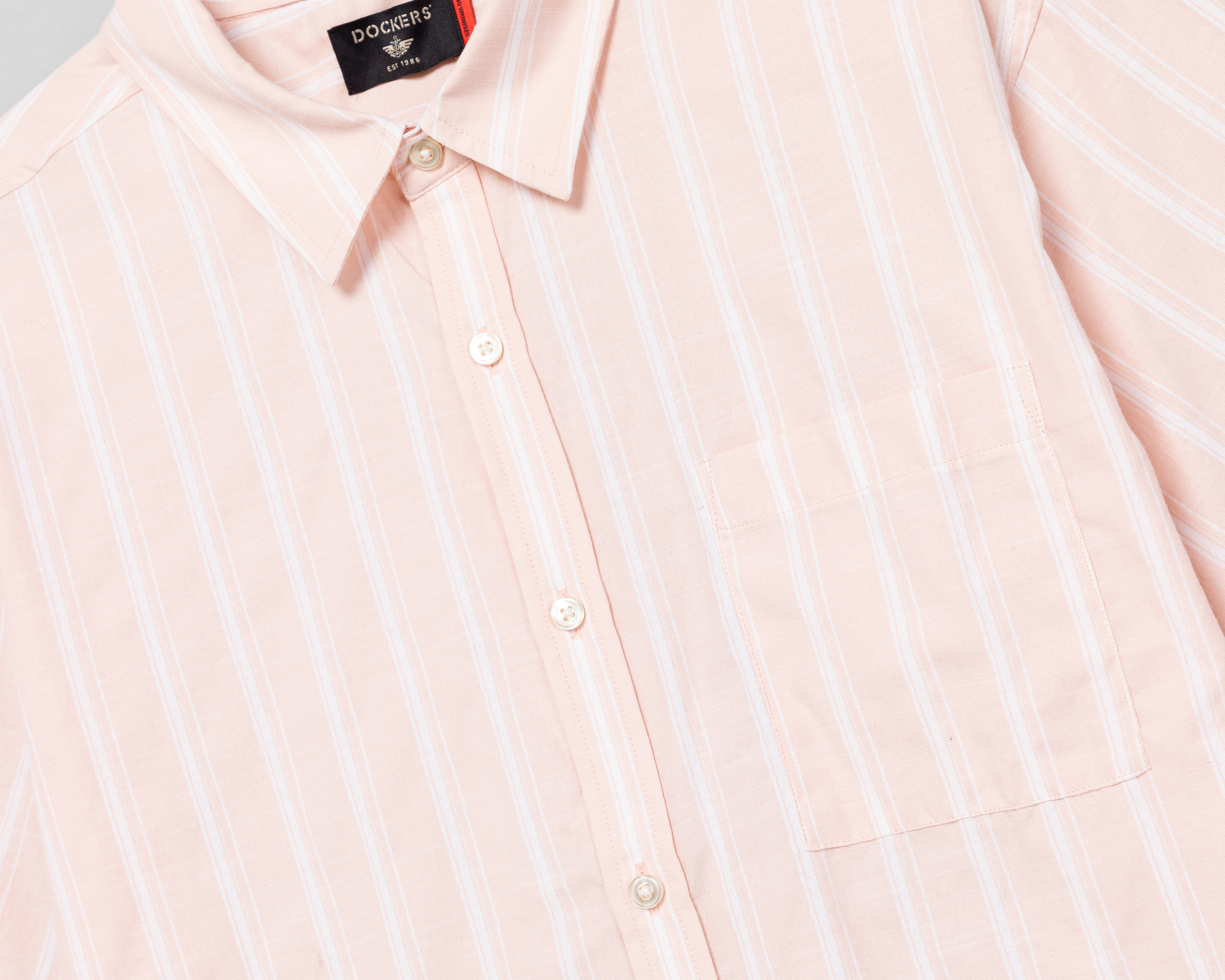 Foto 4 pulgar | Foto 3 | Camisa Casual Dockers Regular Fit a Rayas para Hombre