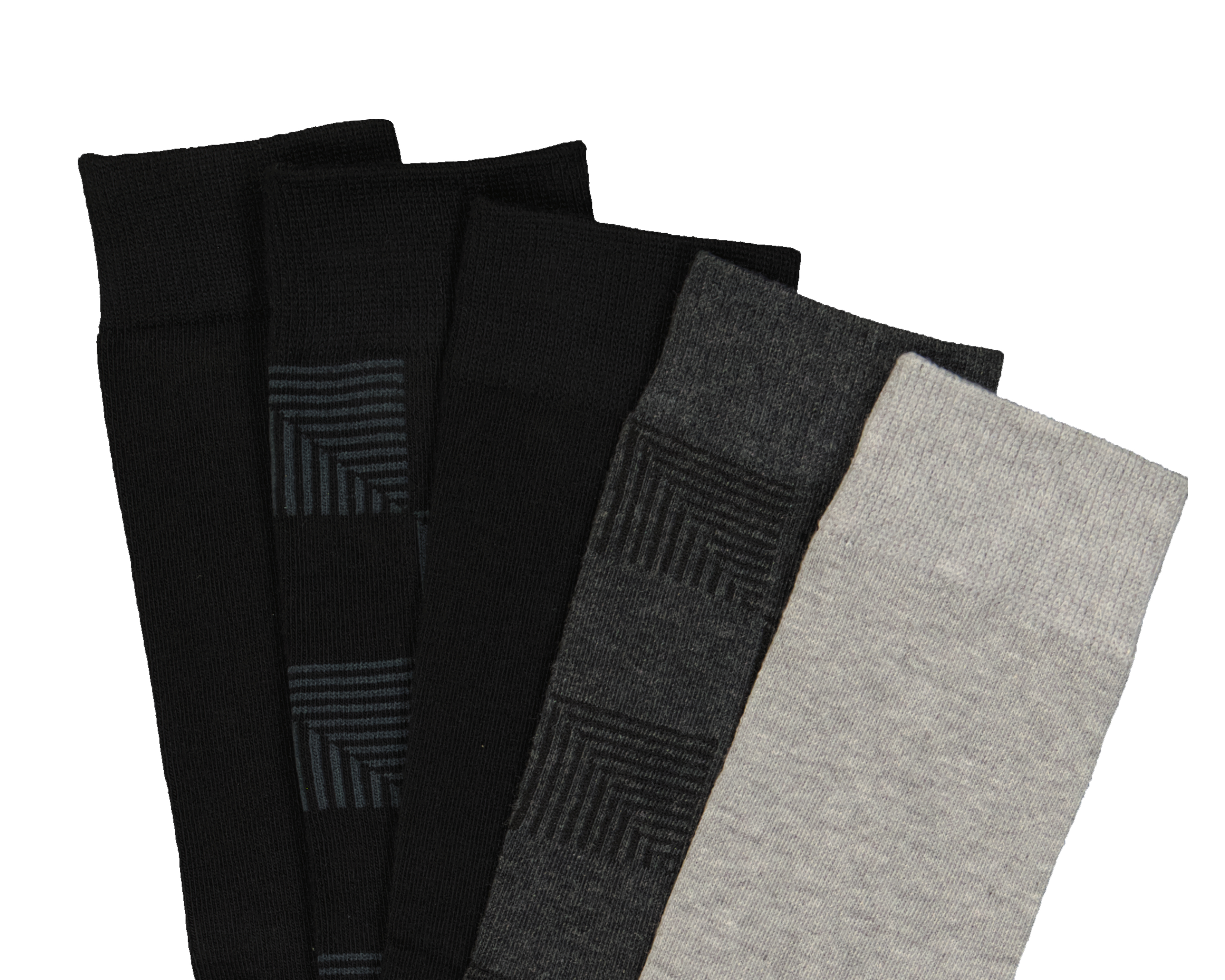 Foto 2 | Foto 2 | Calcetas Largas Wall Street para Hombre 5 Pares