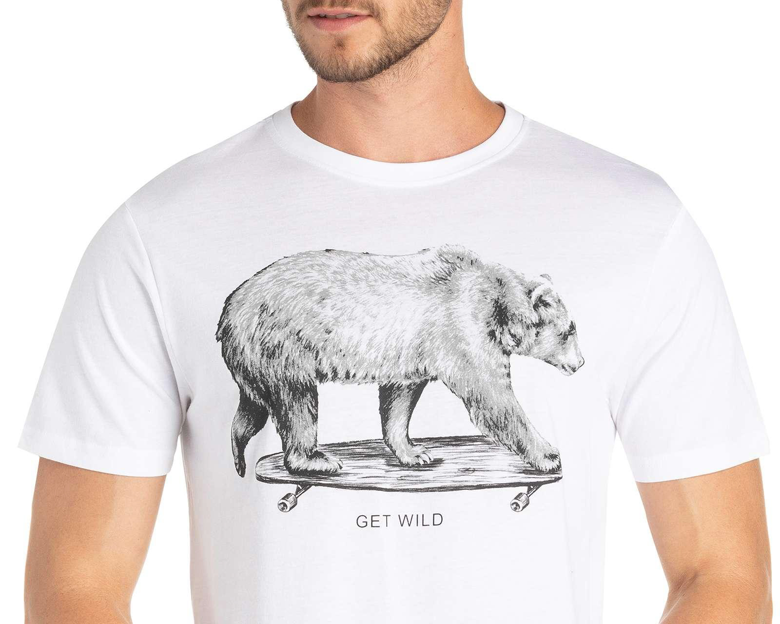 Foto 4 pulgar | Foto 3 | Playera Refill Cuello Redondo