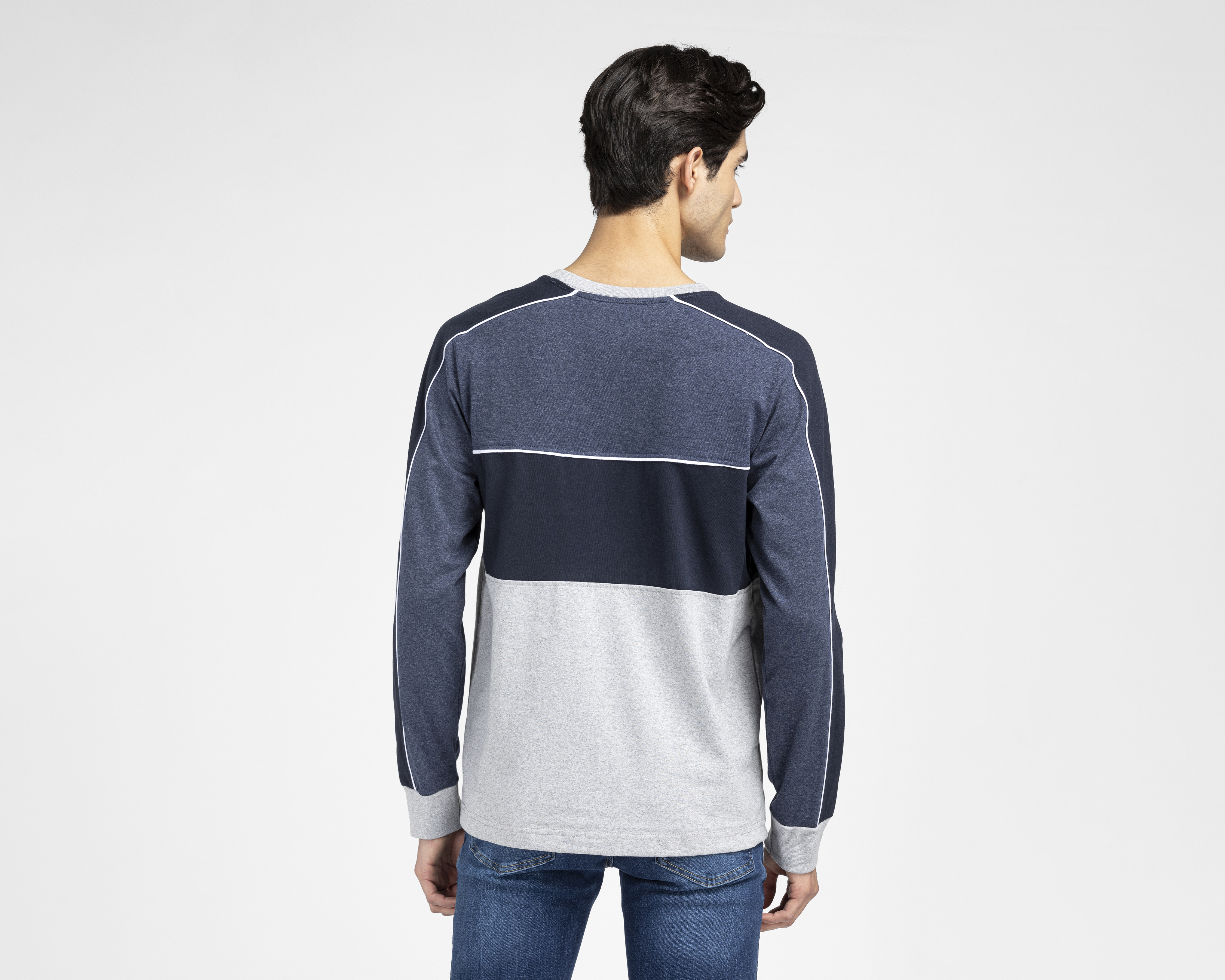 Foto 4 pulgar | Foto 3 | Playera Refill Cuello Redondo