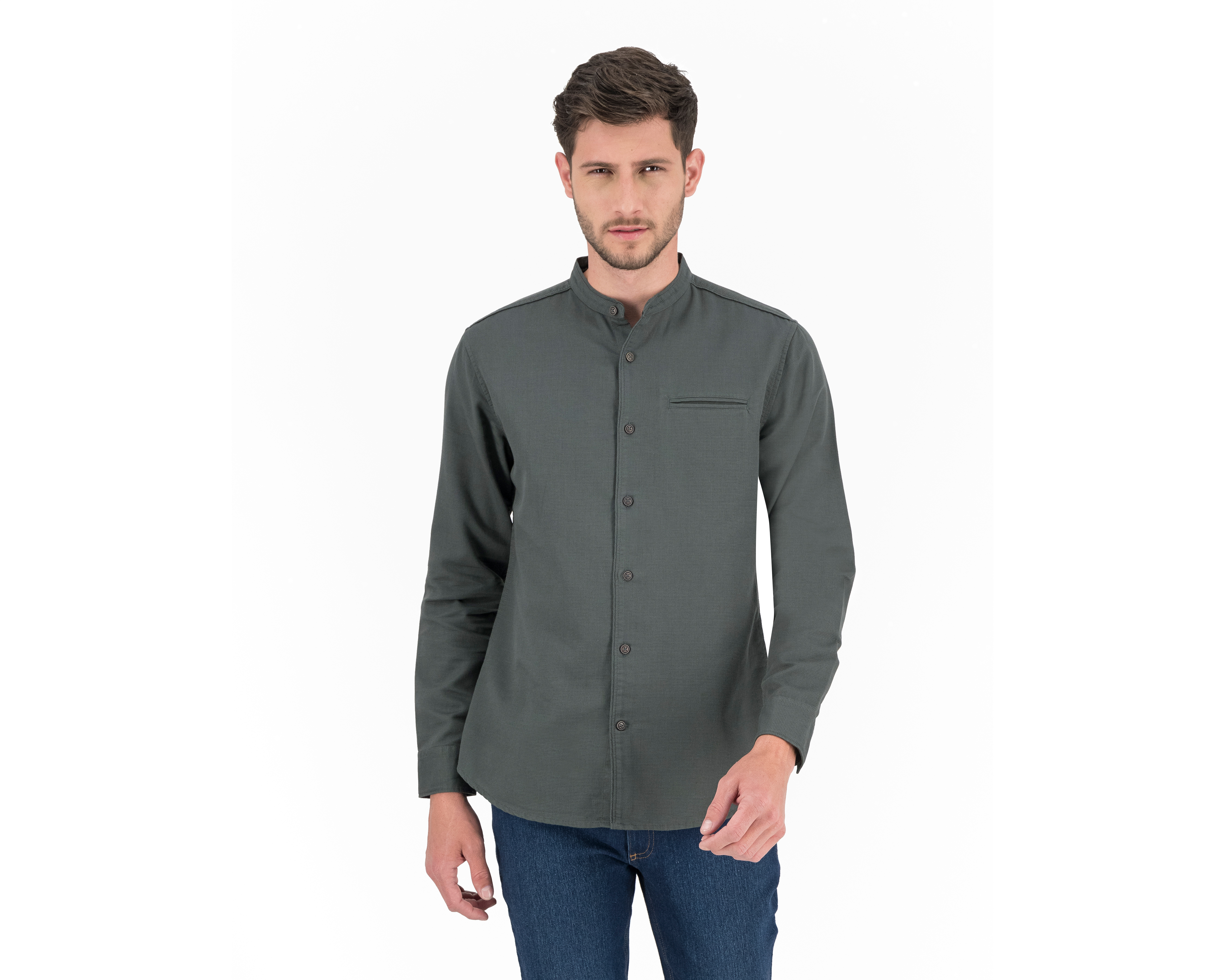 Foto 2 pulgar | Foto 1 | Camisa de Moda Refill Regular Fit