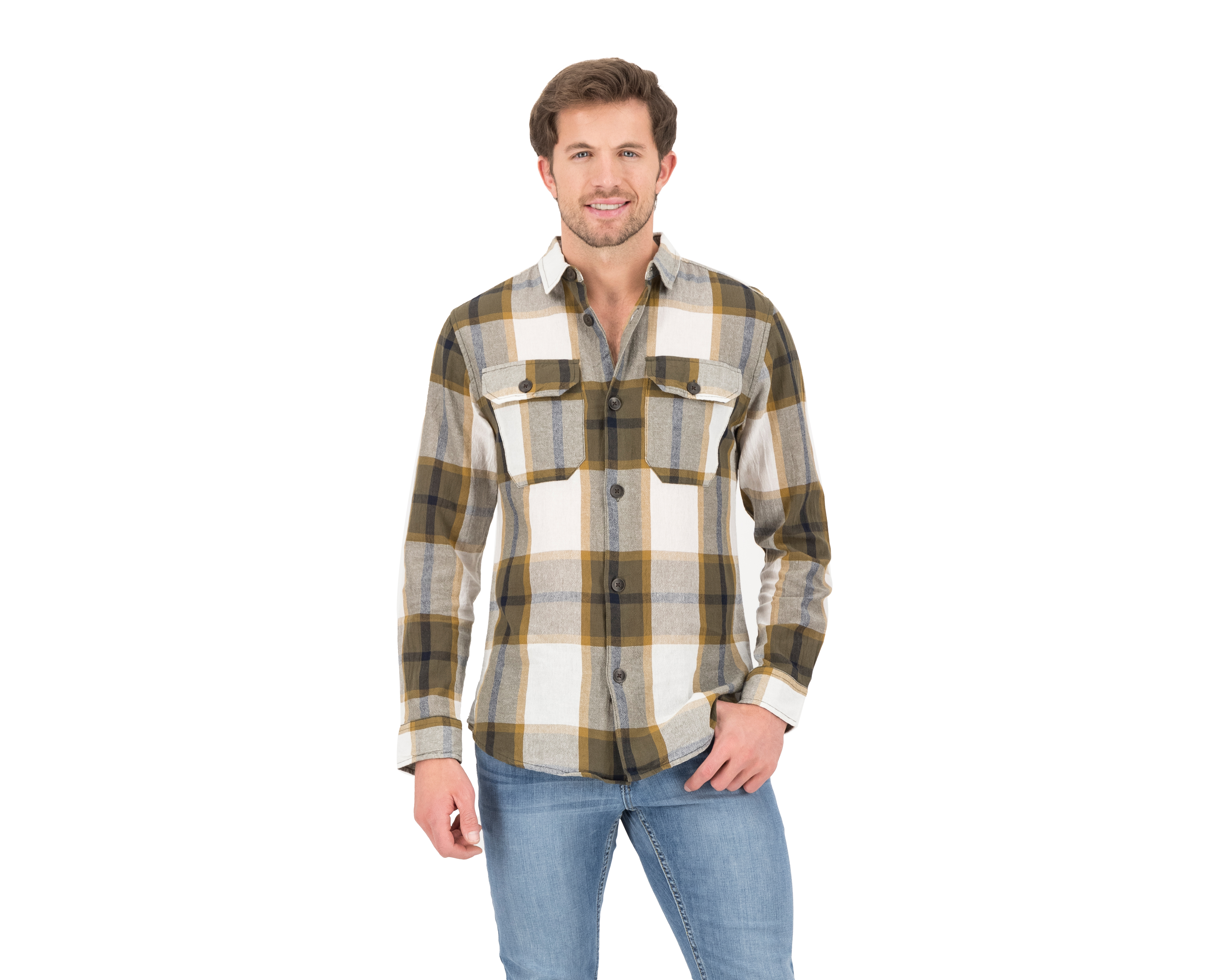 Camisa de Moda Refill Regular Fit a Cuadros